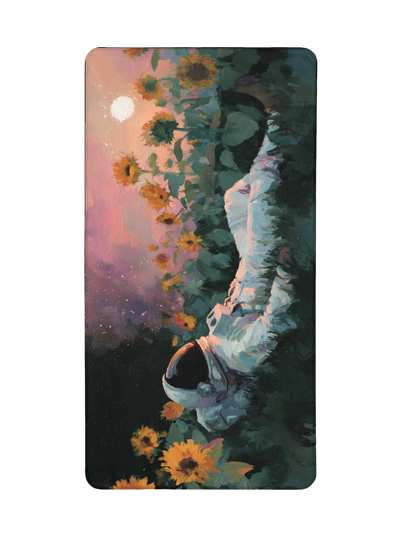 Cosmic Rest Stop | Astronaut Desk Mat product image (2)