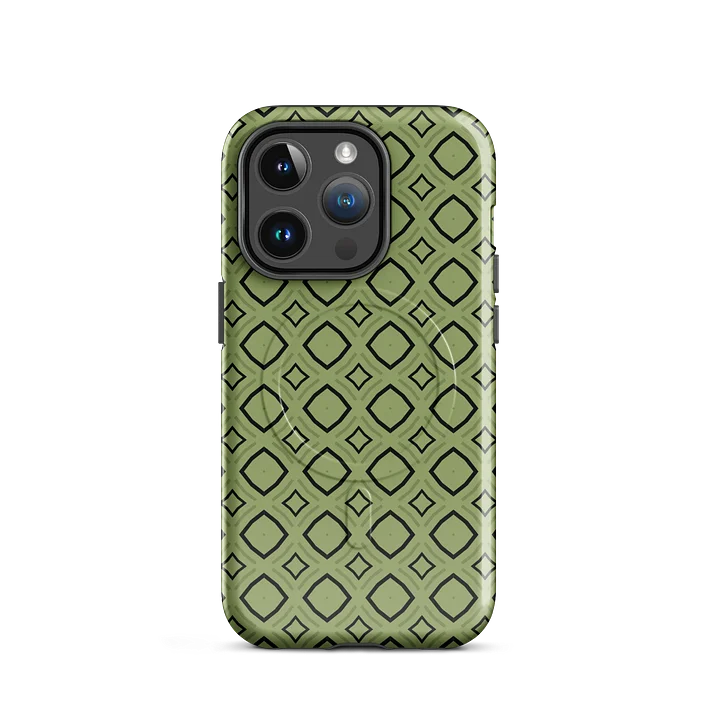 Bumble Delight iPhone 17 Tough MagSafe Case - Shockproof Dual-Layer Geometric Protective Cover product image (2)