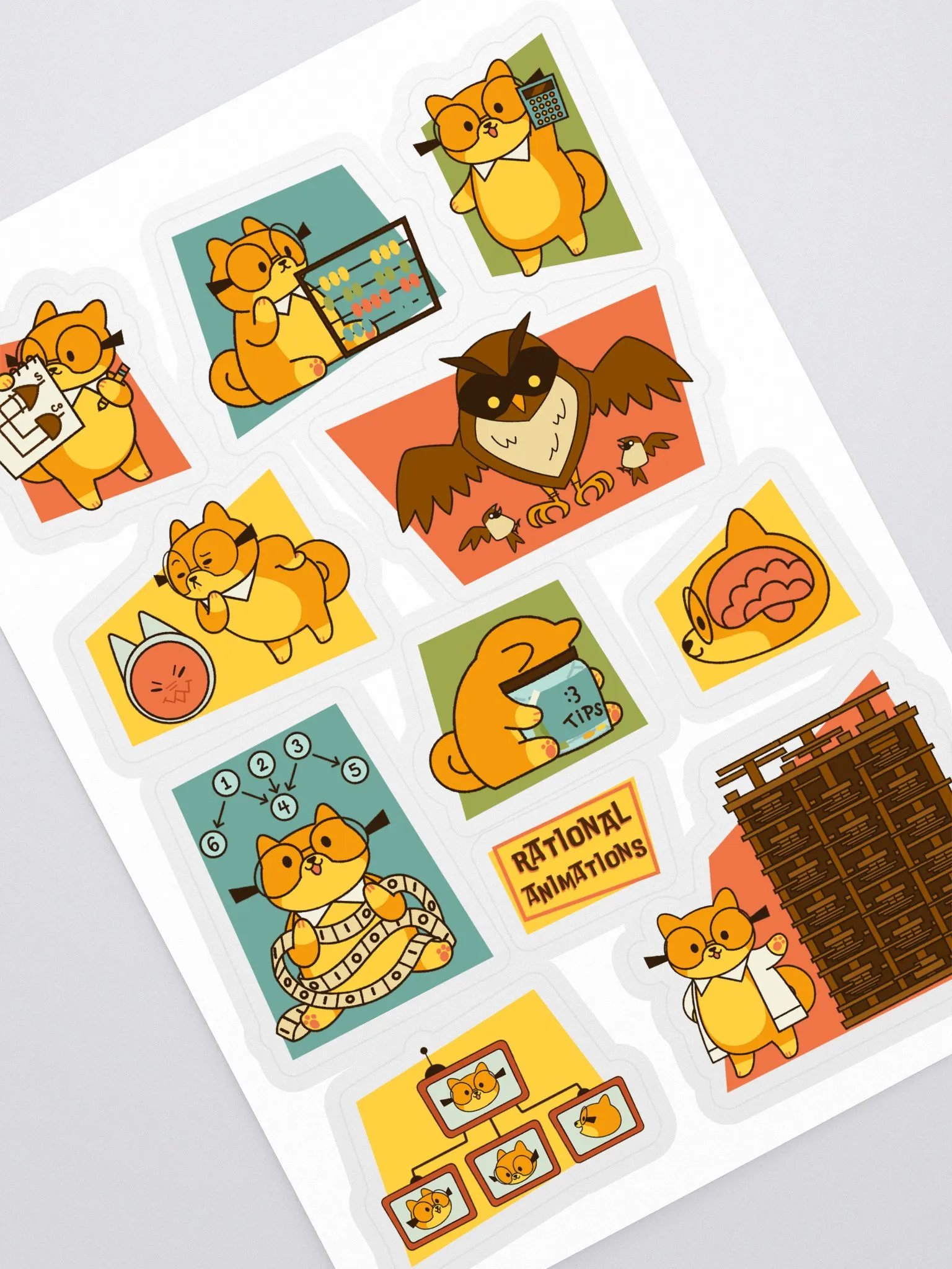 Patreon Tier Sticker Sheet product image (2)