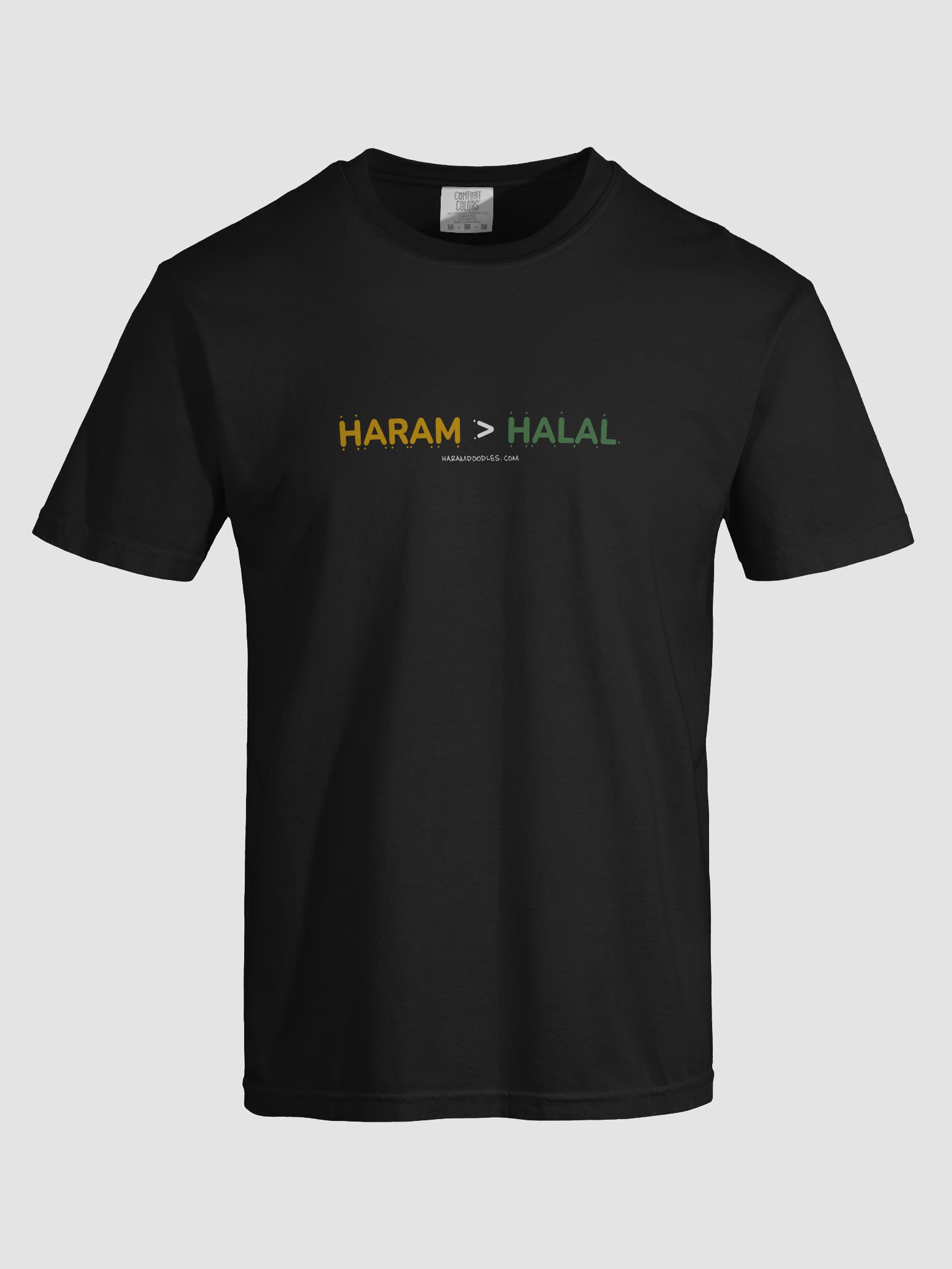Haram > Halal Heavyweight T-Shirt product image (7)