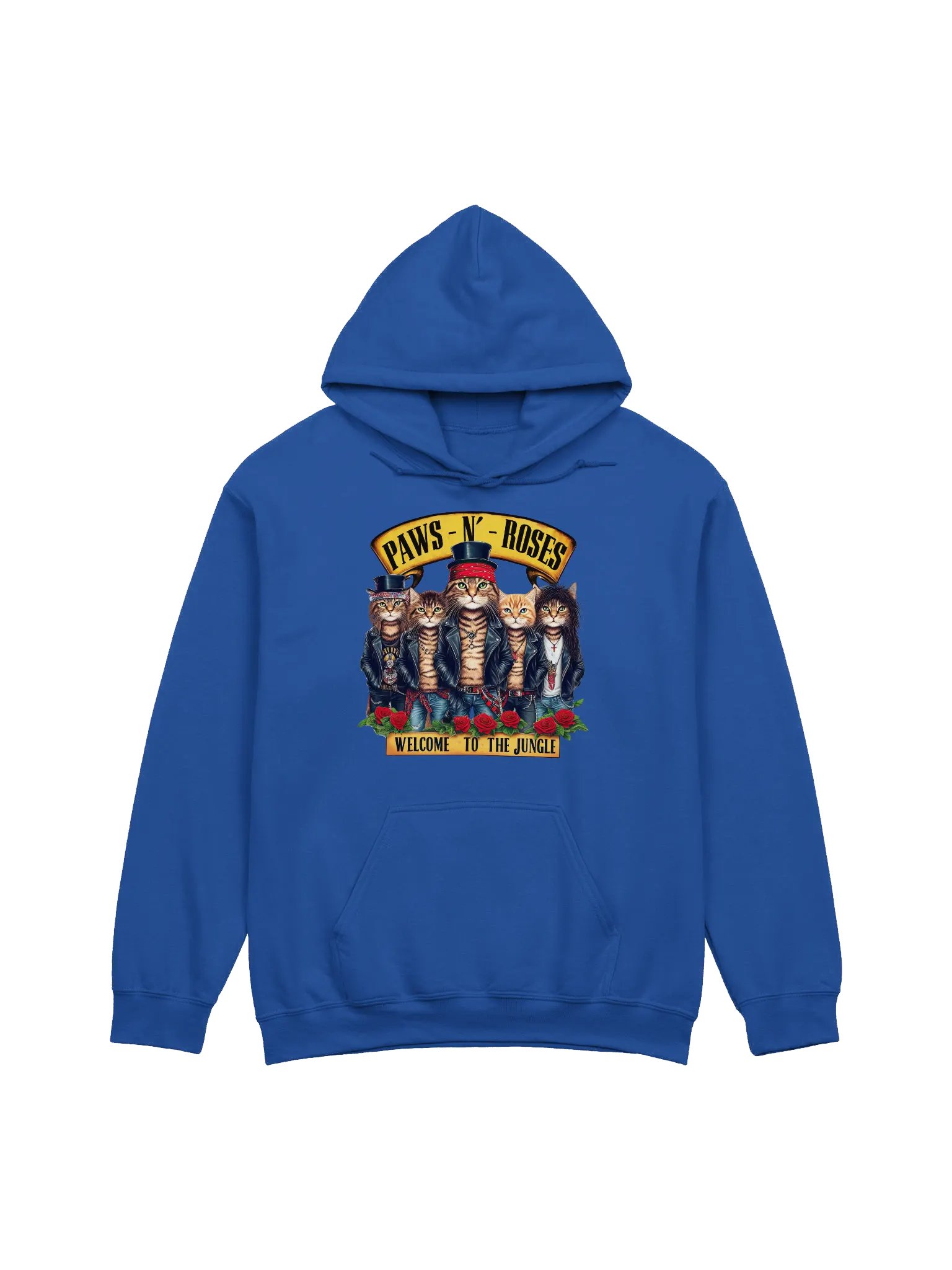 PAWS N' ROSES HOODIE product image (1)