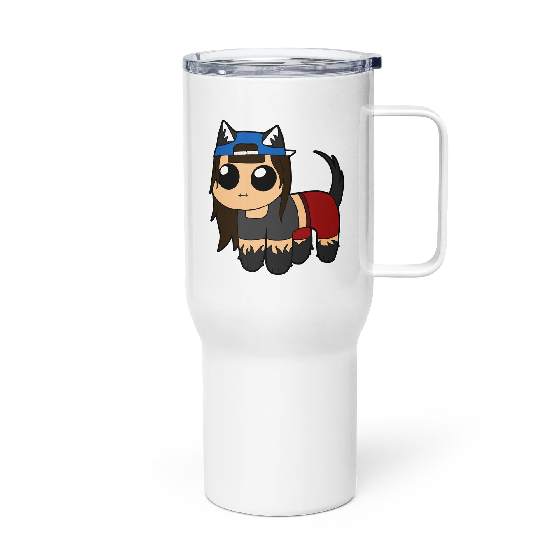 Luna Logo & "Yippee" - Travel Mug product image (4)