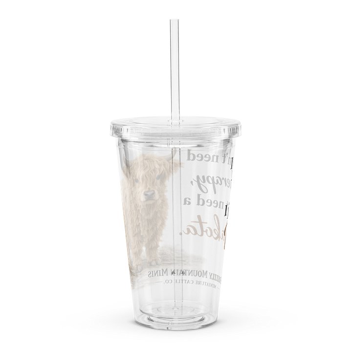 I Don’t Need Therapy Dakota Cow Double Wall Tumbler product image (2)
