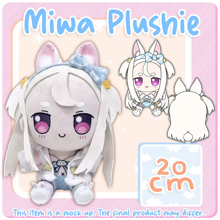 Miwa Plushie [PREORDER] product image (1)