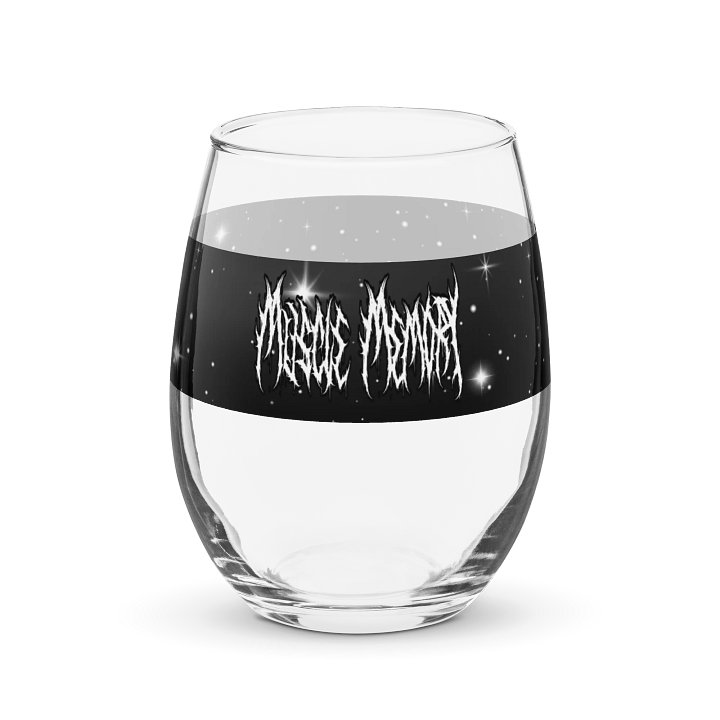 Muscle Memory Custom Stemless Wine Glass product image (1)