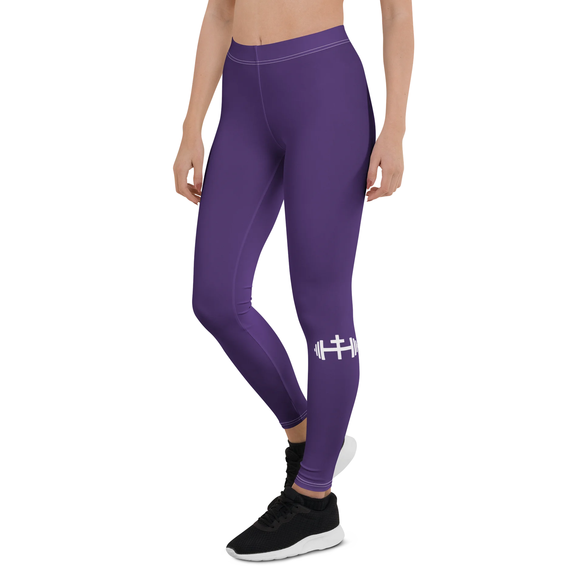 His House Womens Performance Leggings - Purple product image (4)