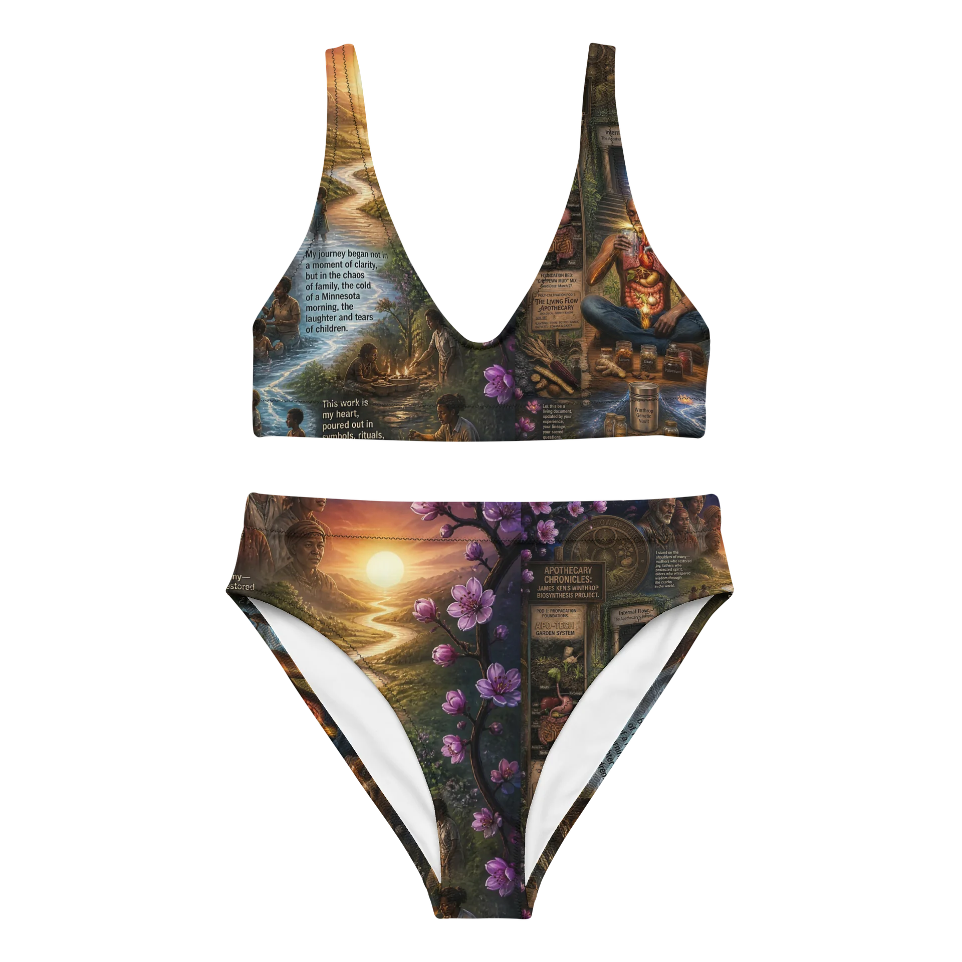 Living Flow Apothecary High-Waisted Bikini product image (1)