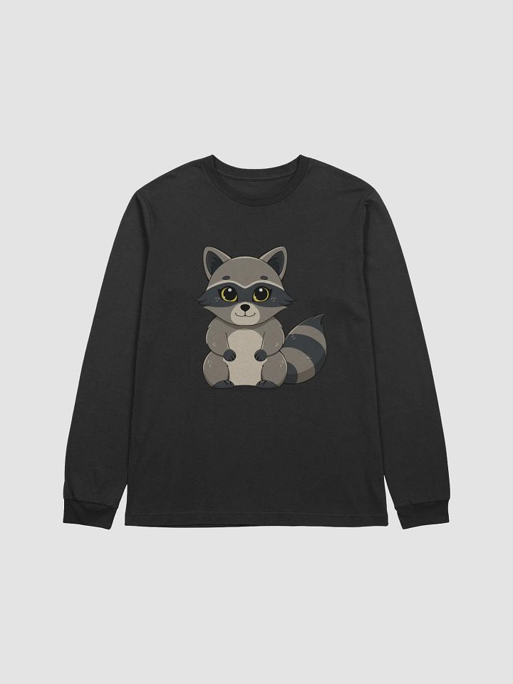 Cute Chi-bi Dumpster Kitten Long Sleeve Tee product image (1)