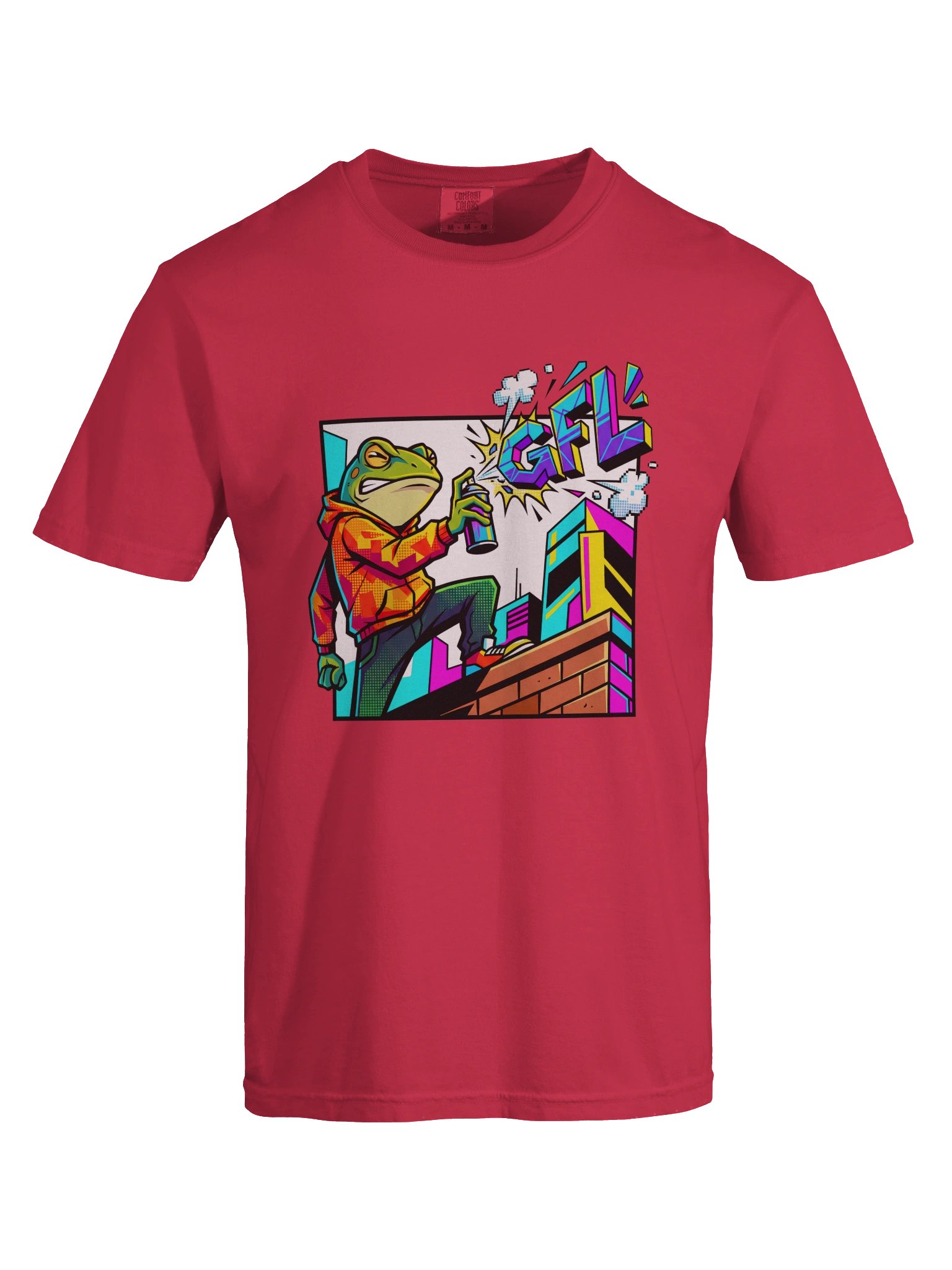 GFL Graffiti Frog - Street Art Hoodie Vandal Tee product image (27)