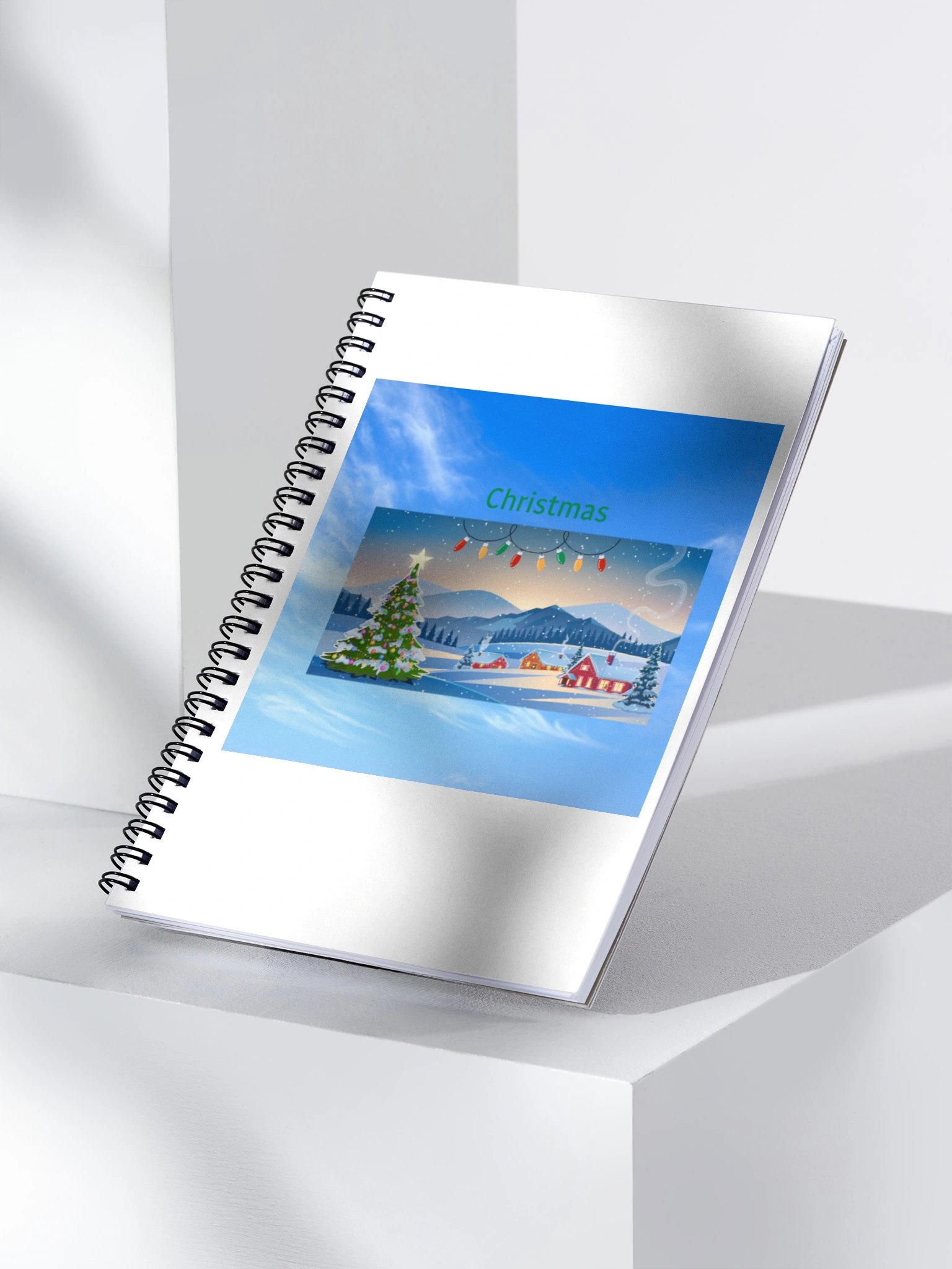 Christmas note book product image (3)