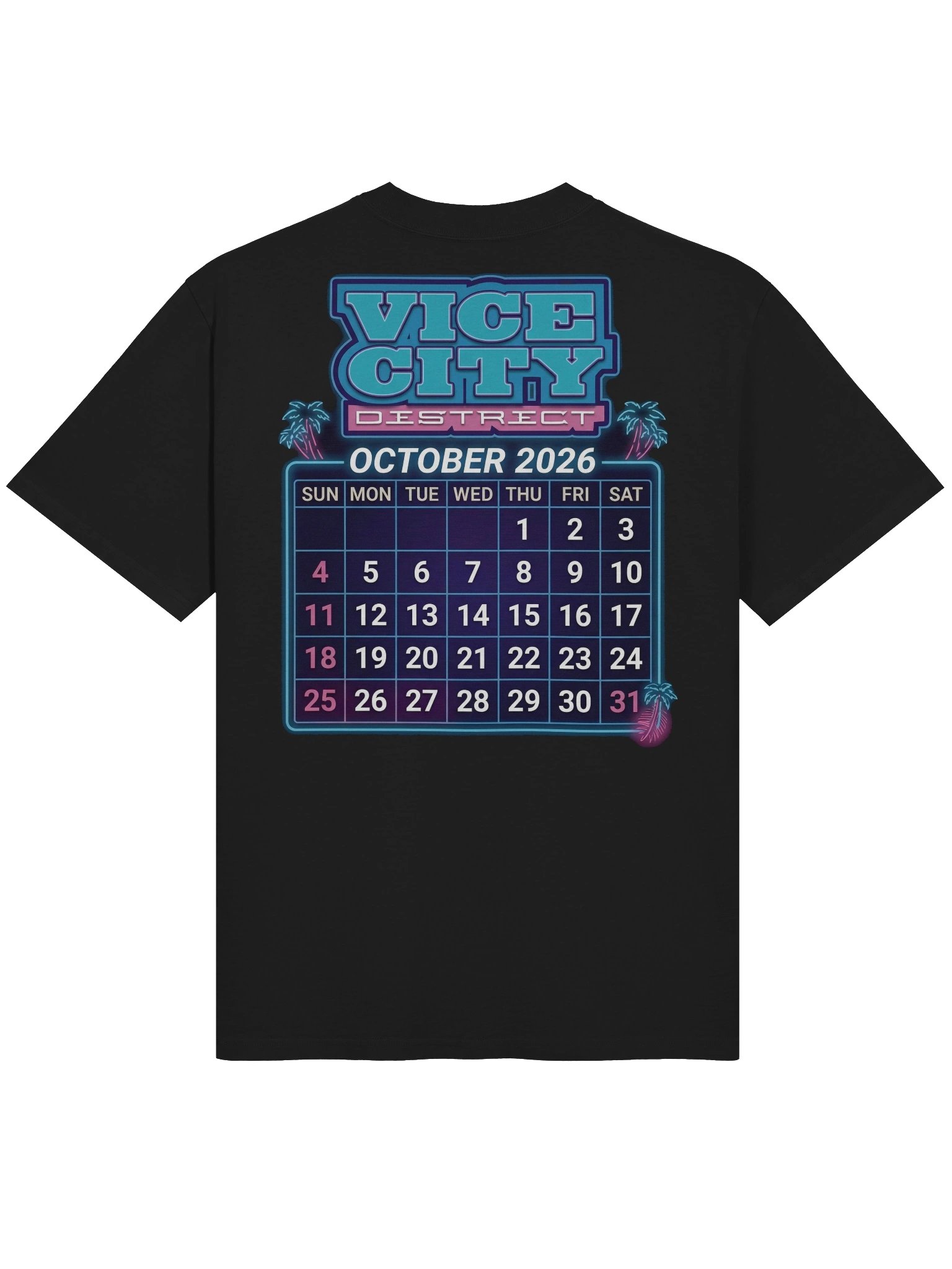 Vice City District October Tee product image (4)