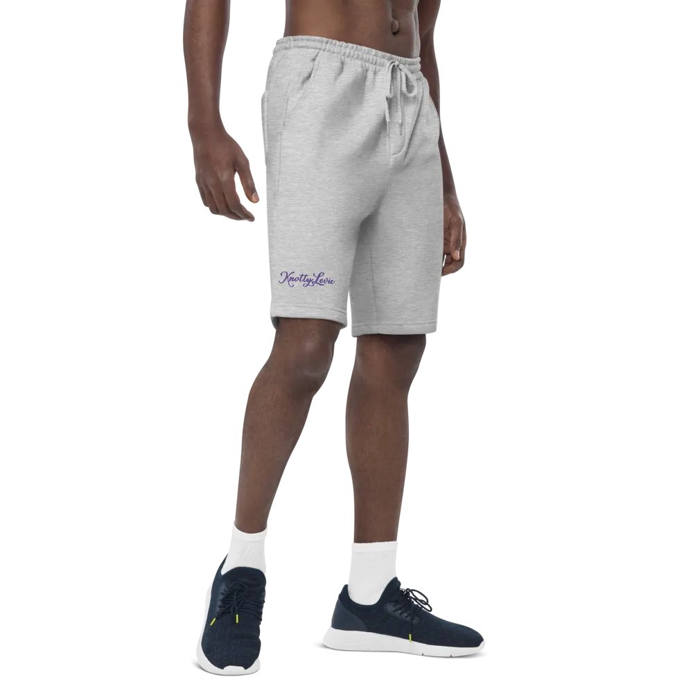 Knotty Levie embroidered Fleece Shorts product image (27)