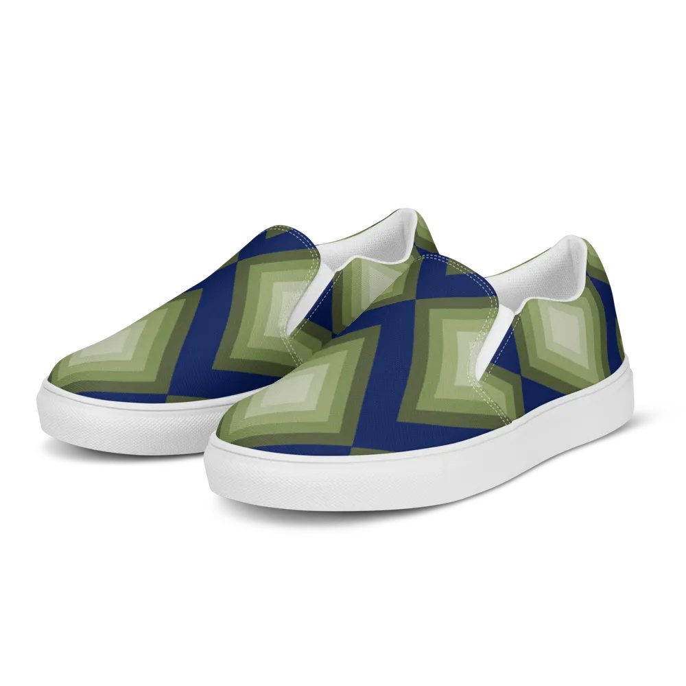 Diamond Olive Slip-Ons product image (5)