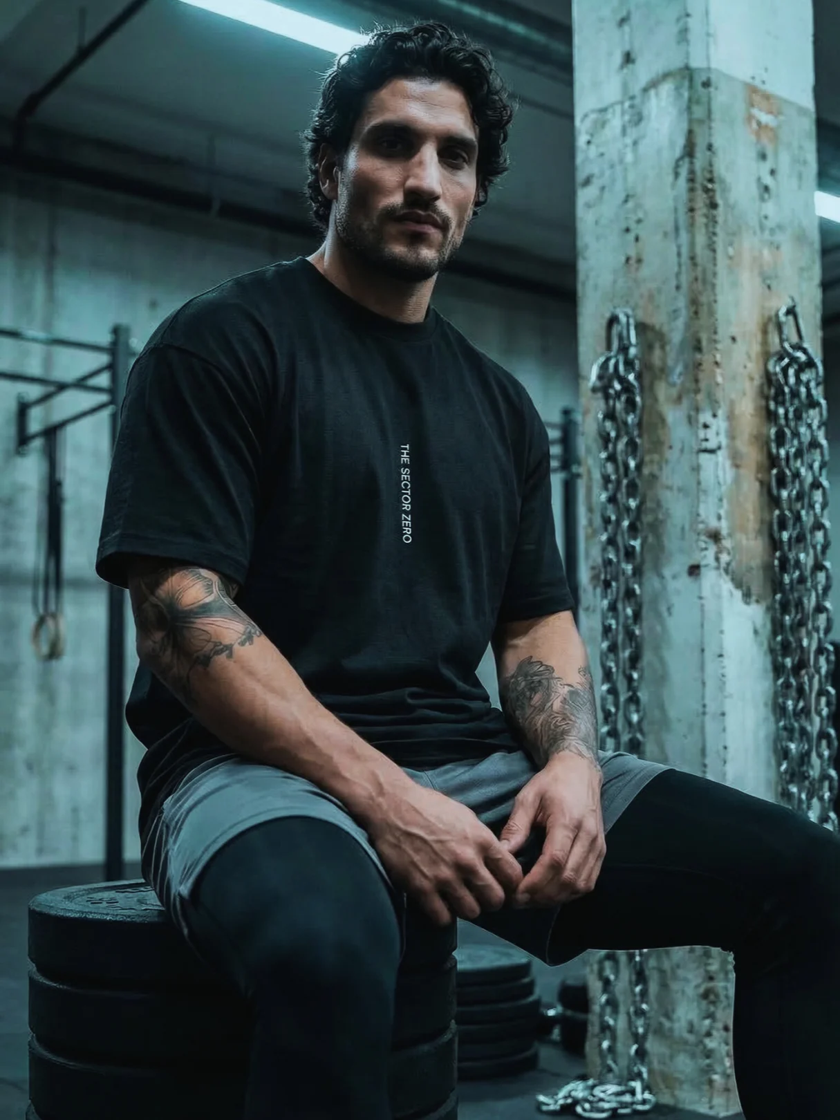 THE SECTOR ZERO™: 'Silence' Heavyweight Oversized Tee product image (10)