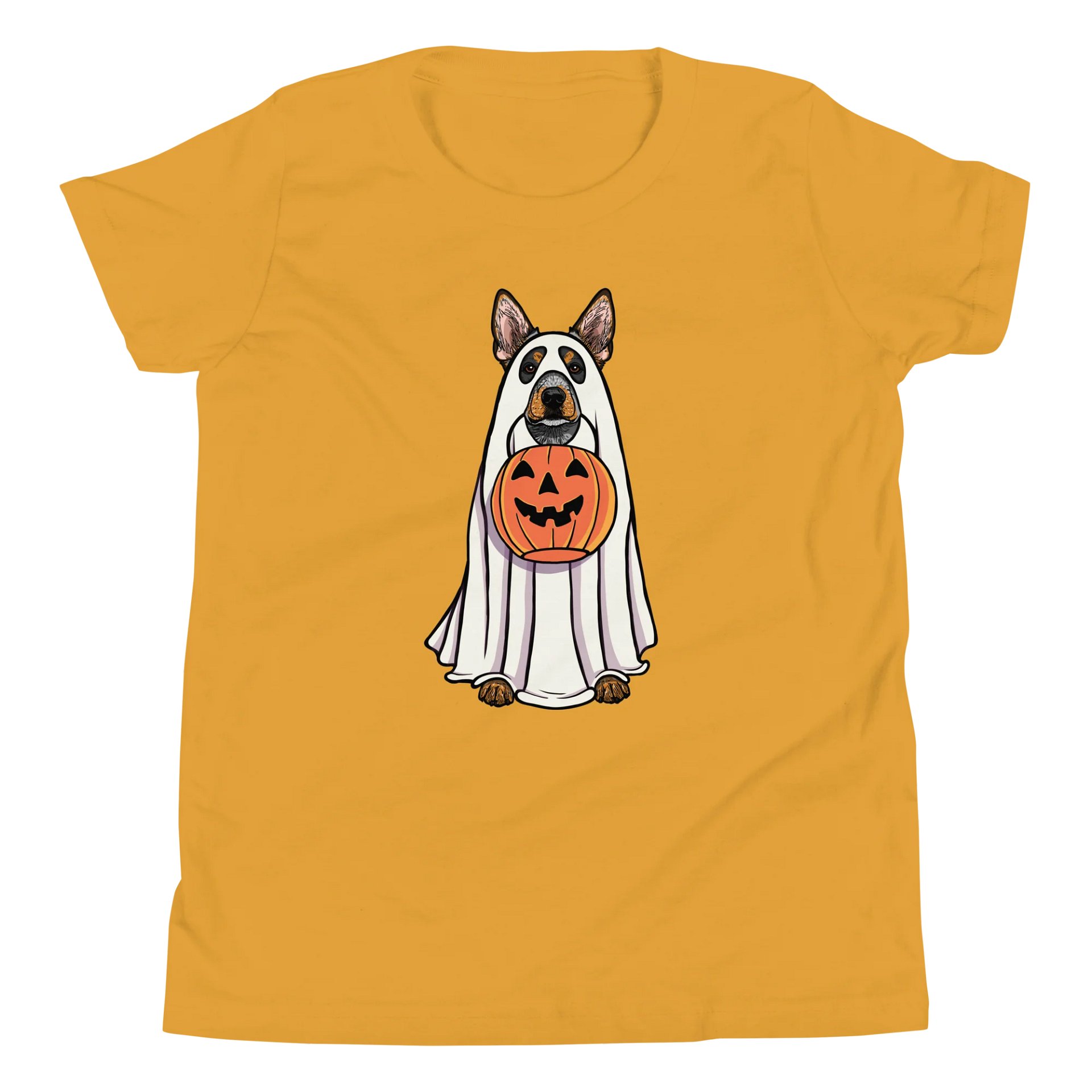 Halloween Australian Cattle Dog(Blue Heeler 2) Youth T-Shirt product image (5)
