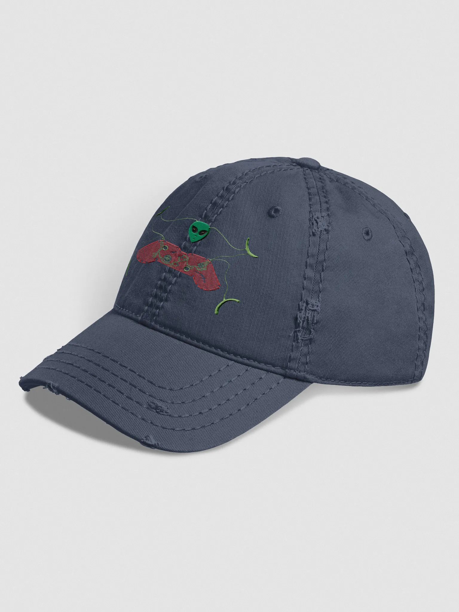 Alien Console Distressed Dad Hat product image (2)