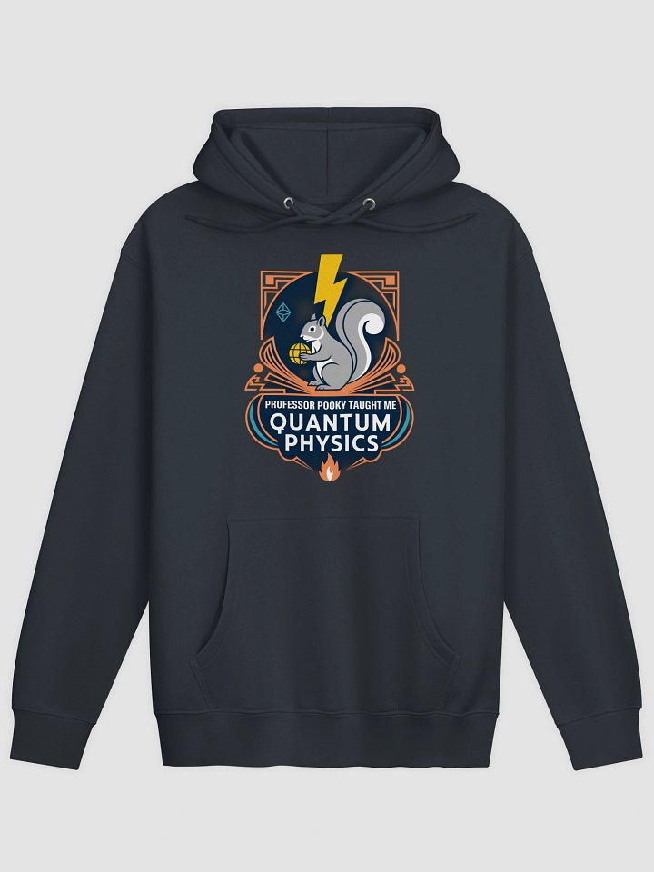 Premium, super soft Hoodie, Prpofessor Pooky Taught me Quantum Physics product image (1)