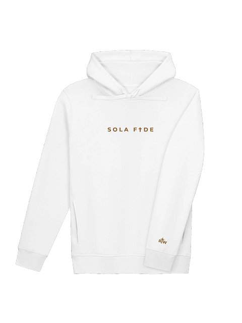 SOLA FIDE ORGANIC-BLEND SIDE-POCKET UNISEX HOODIE
