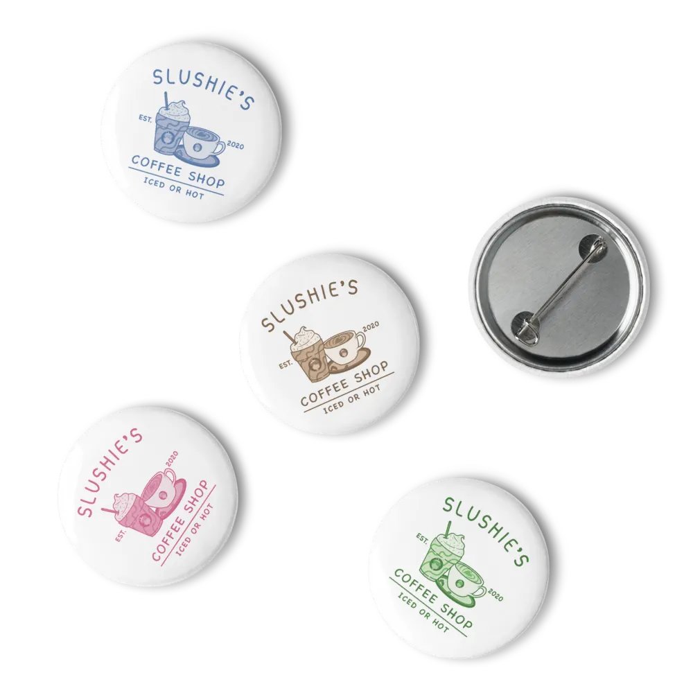 Slushie's Coffee Shop | Pins (White) product image (15)