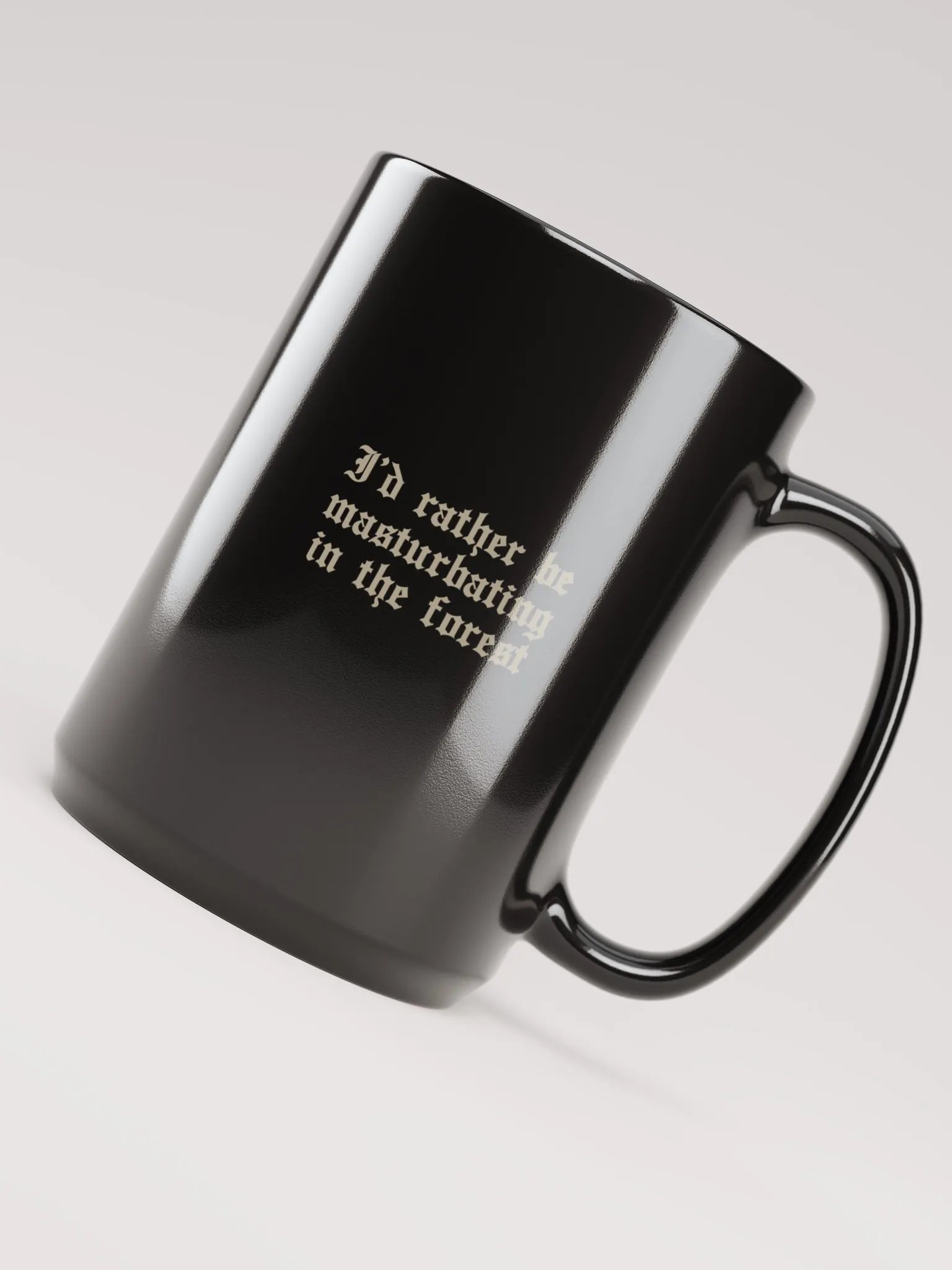 'I'd Rather Be Masturbating In The Forest' Mug product image (3)
