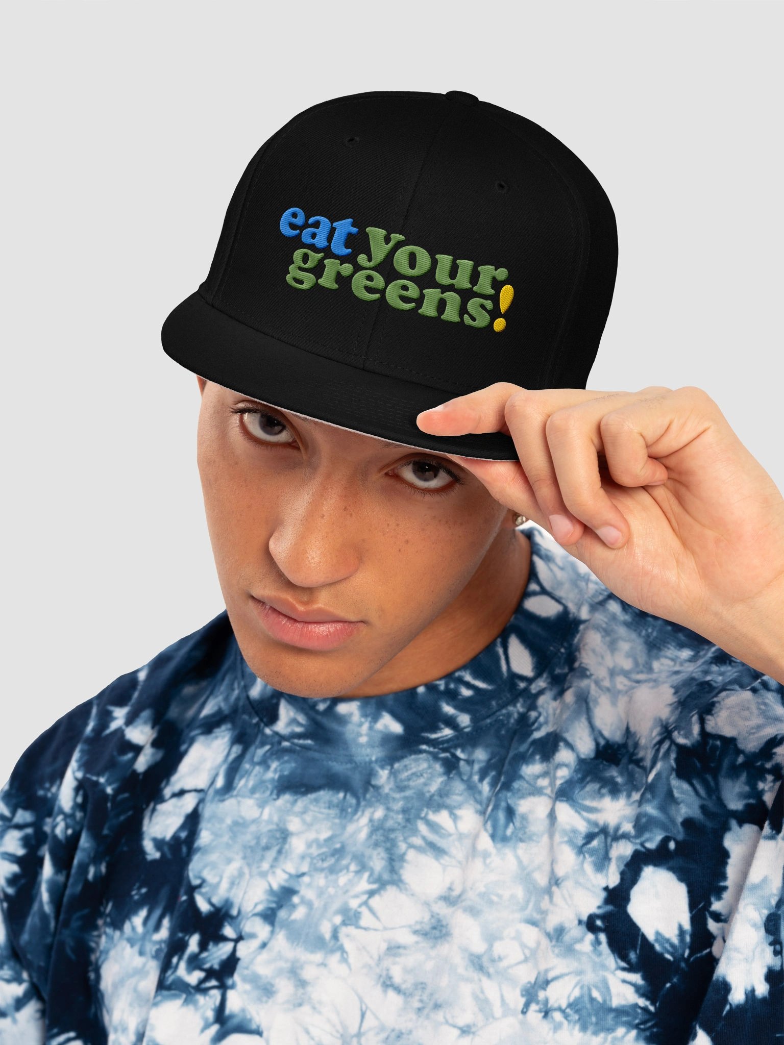 Eat Your Greens! Baseball Cap product image (5)