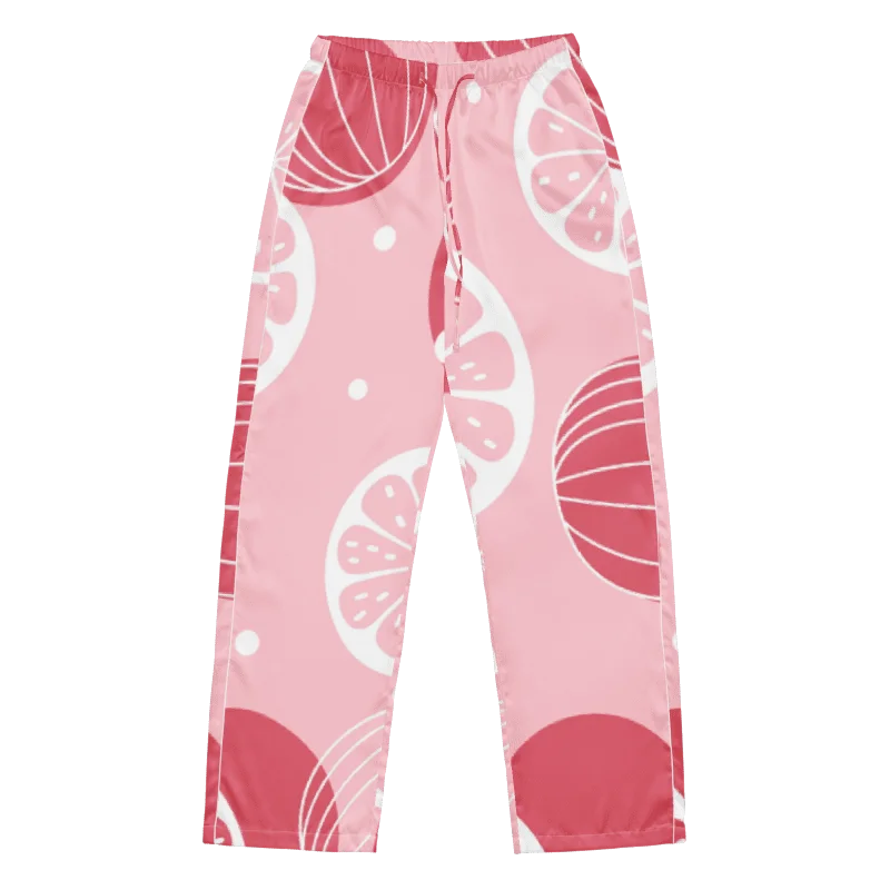 Pink Citrus Slice Pajama Pants product image (1)