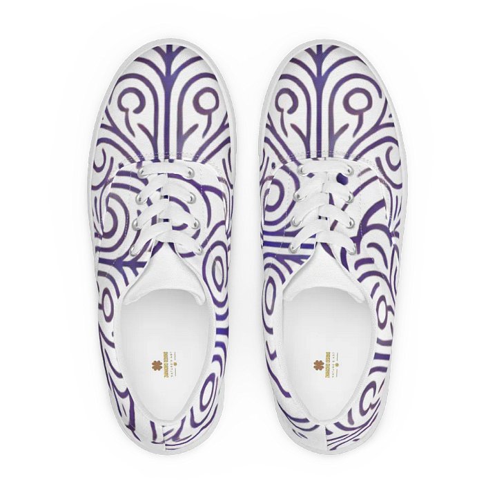 Ornate Floral Symmetry Canvas Shoes product image (1)