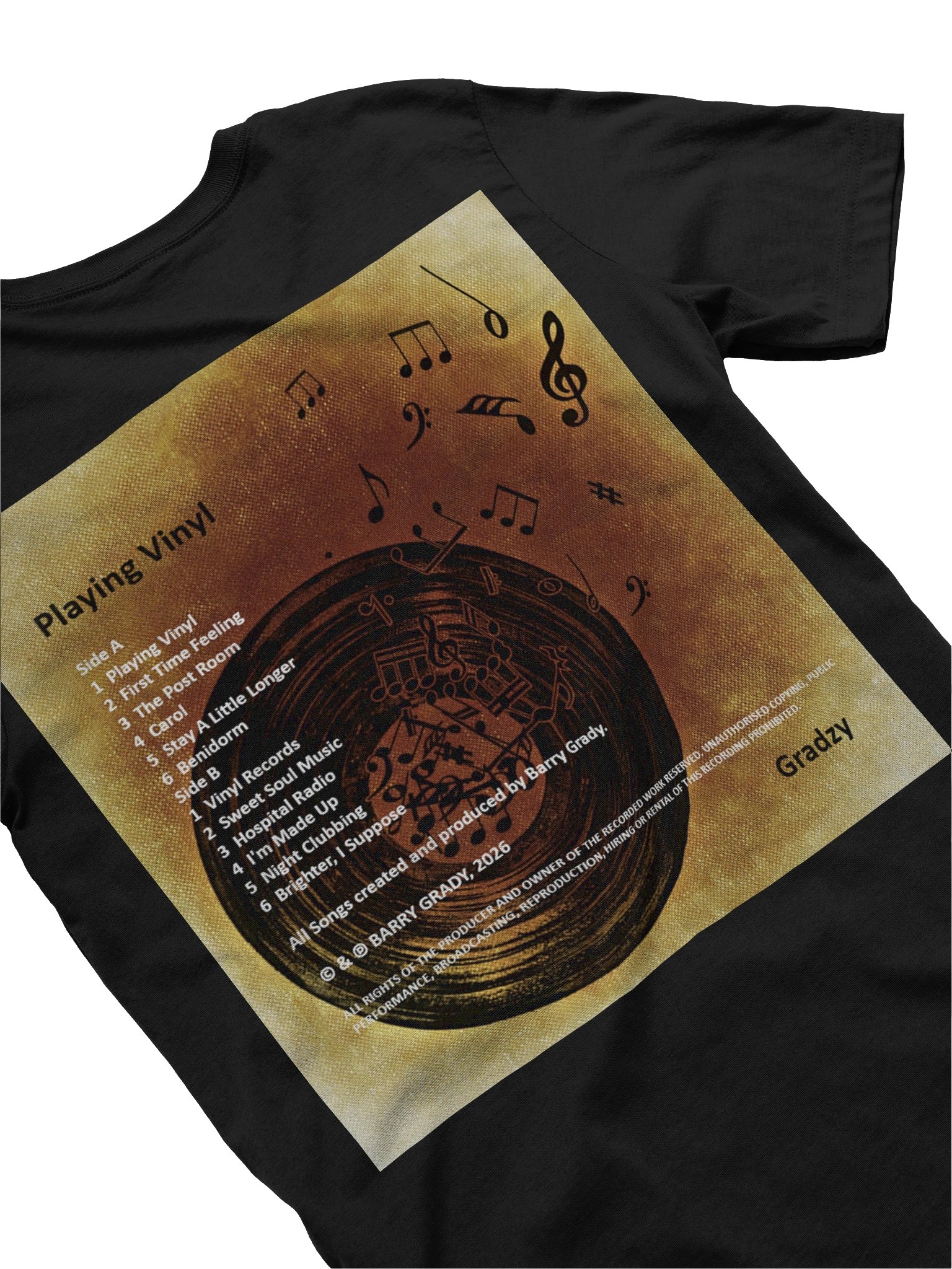 'Playing Vinyl' T-Shirt product image (22)