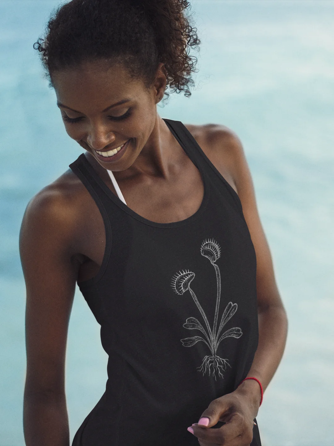 Venus Flytrap Schematics Racerback Tank product image (8)
