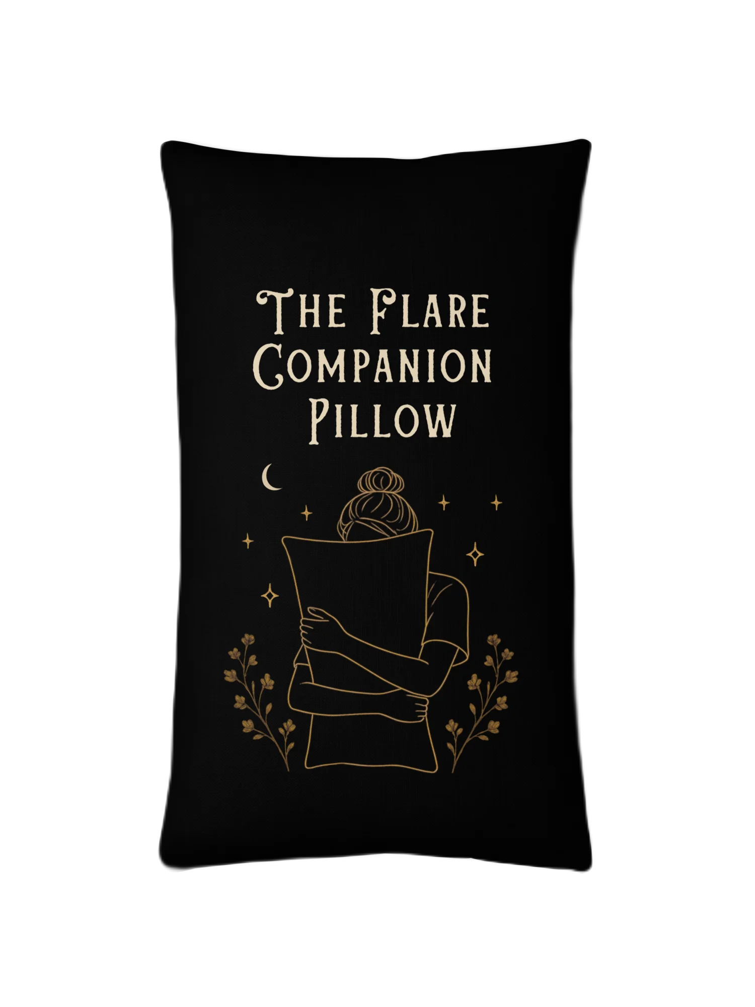 The Flare Companion Pillow | Gothic Chronic Illness Support Pillow product image (1)