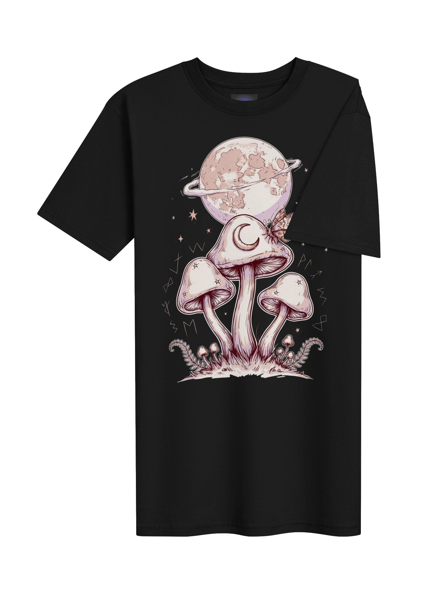The Astral Fungi // Cosmic Mycelium Heavyweight Tee product image (6)
