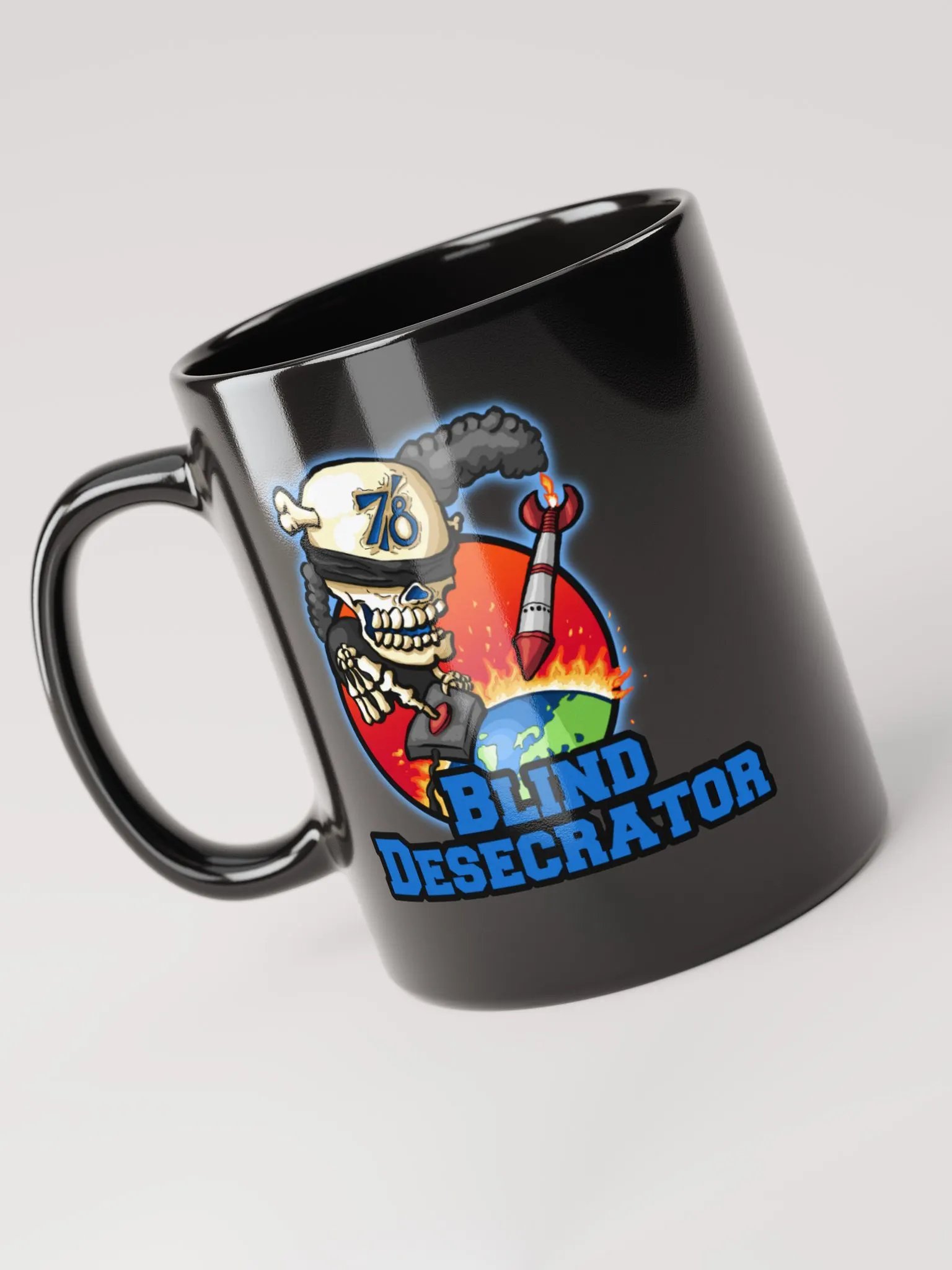 BlindDesecrator Logo Black Mug product image (4)