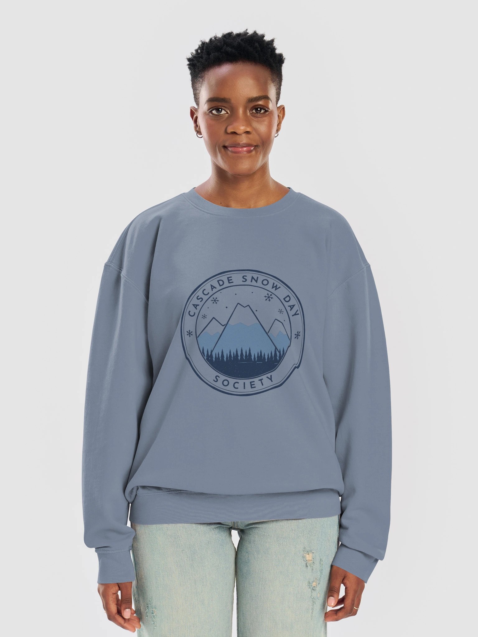 Cascade Snow Day Society Crewneck product image (9)