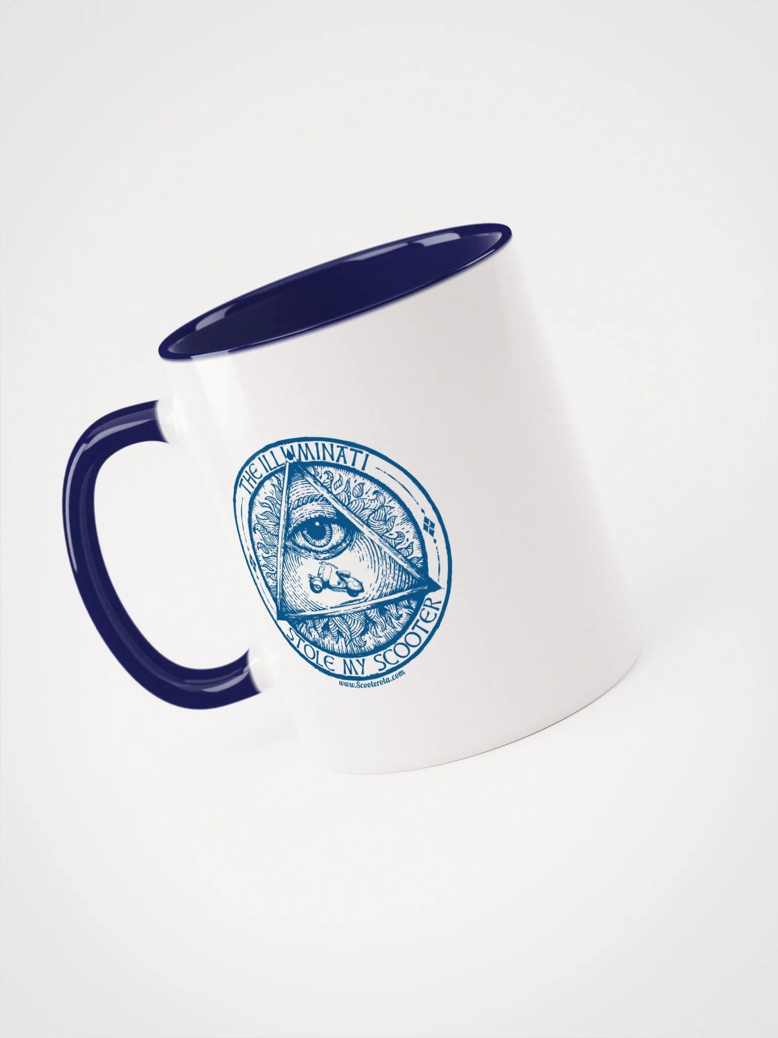 The Illuminati Stole My Scooter Mug product image (3)