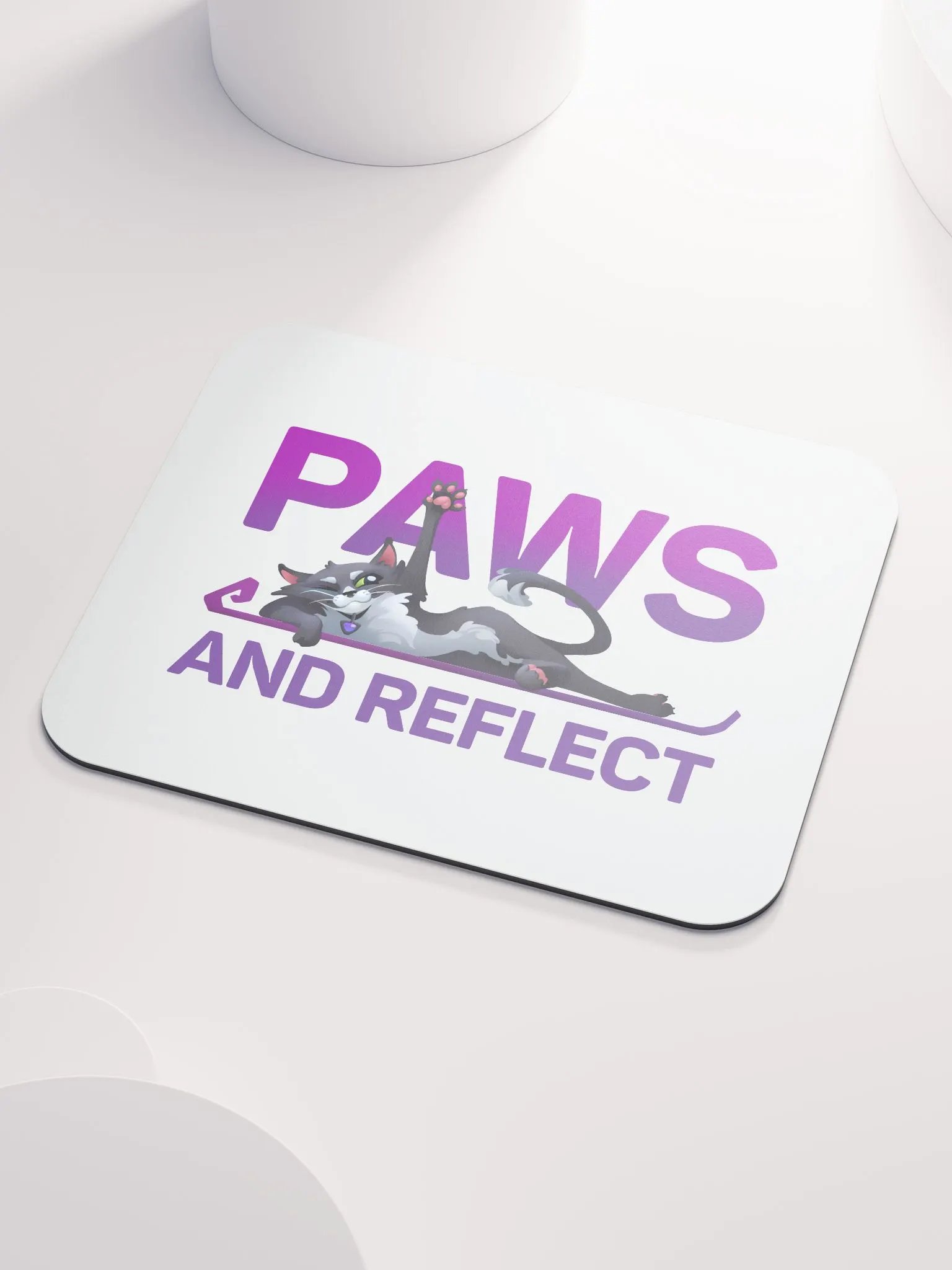 Paws and Reflect Mouse Pad product image (3)