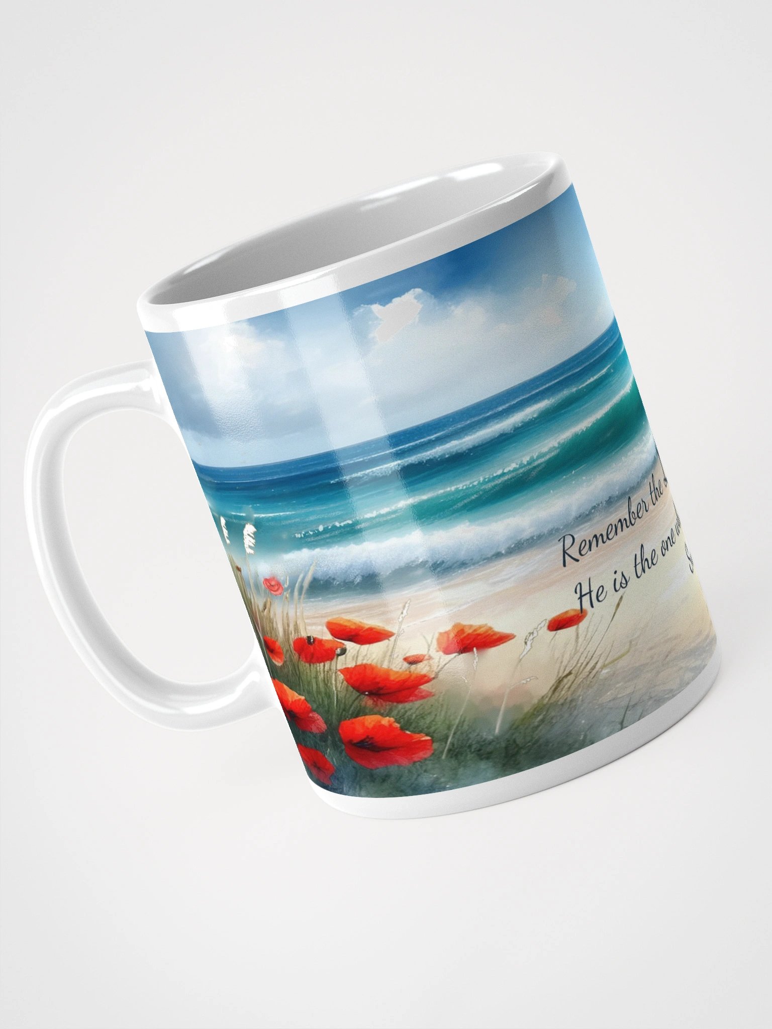 Power to Succeed - Christian Quote Mug - Inspirational 11oz Ceramic Coffee Cup, product image (6)