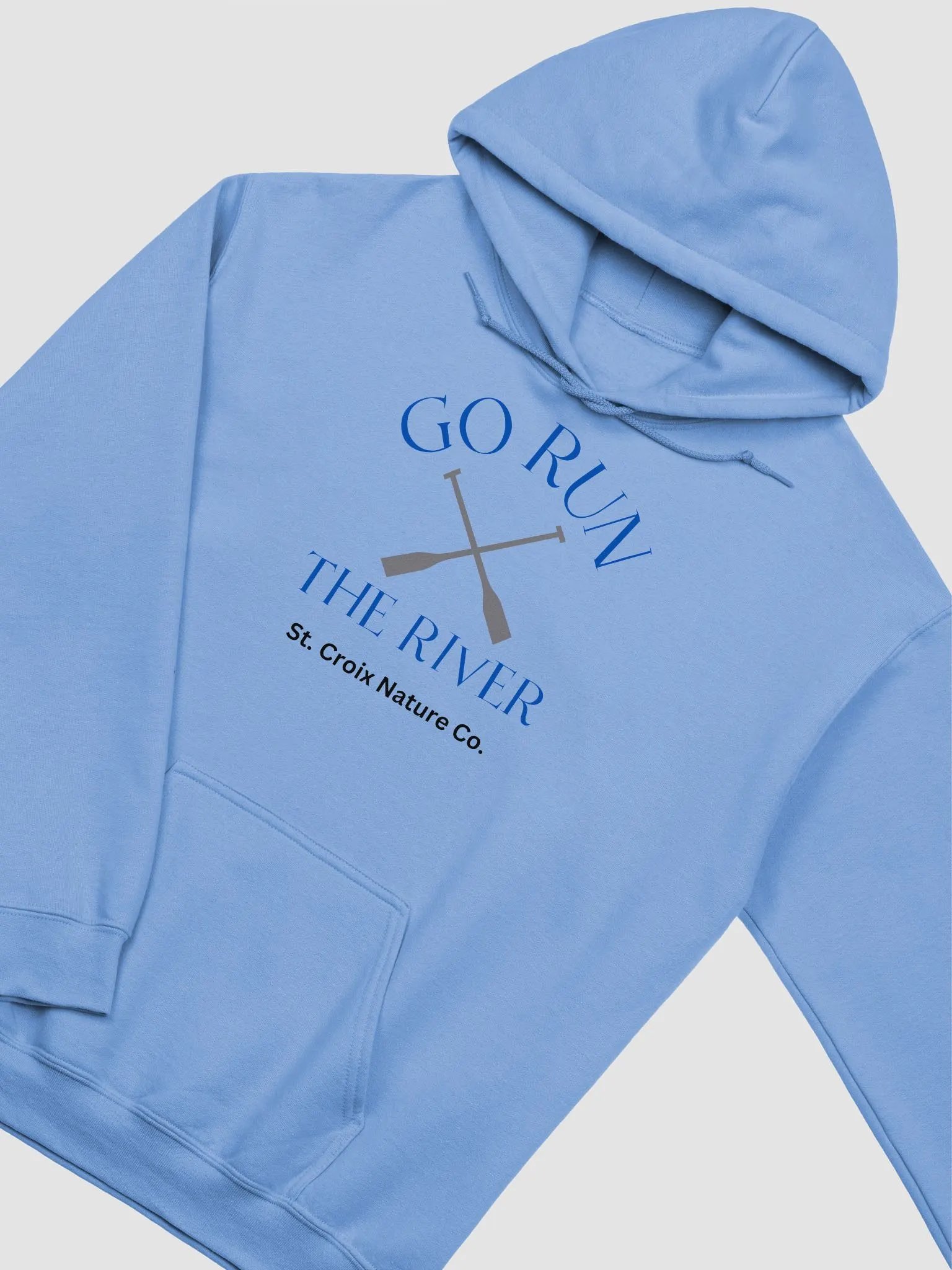 GO RUN THE RIVER - Heavy Blend Hoodie product image (9)