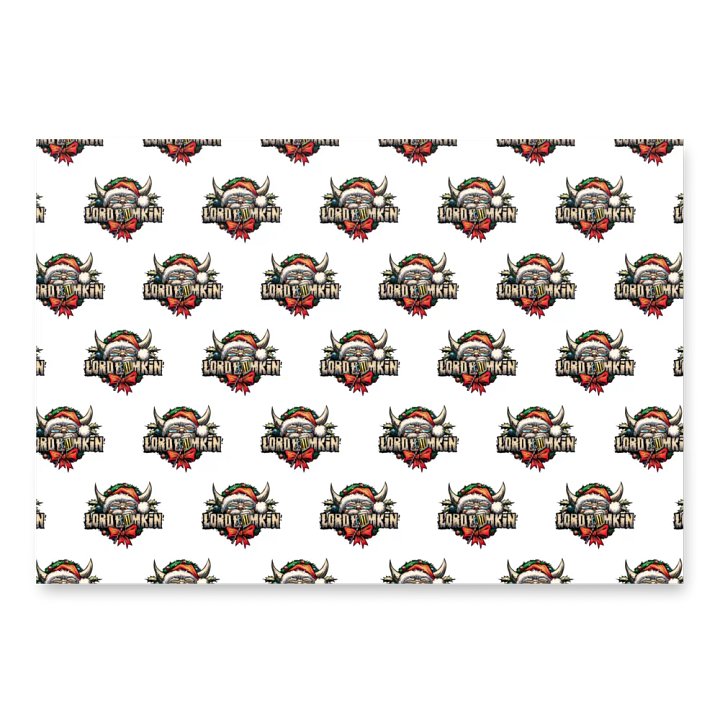 Xmas logo wrapping paper product image (2)