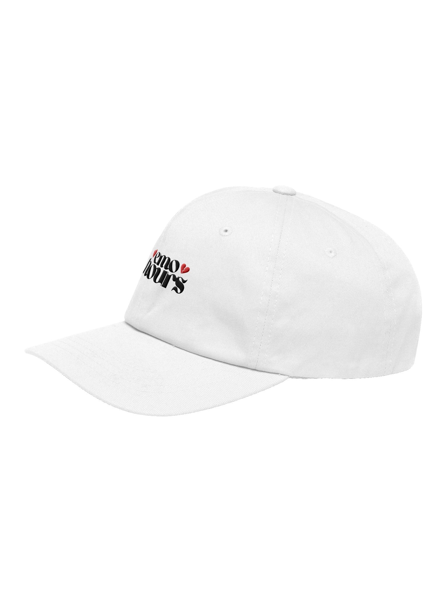 Emo Hours (Embroidered) - Dark Text Cap product image (19)