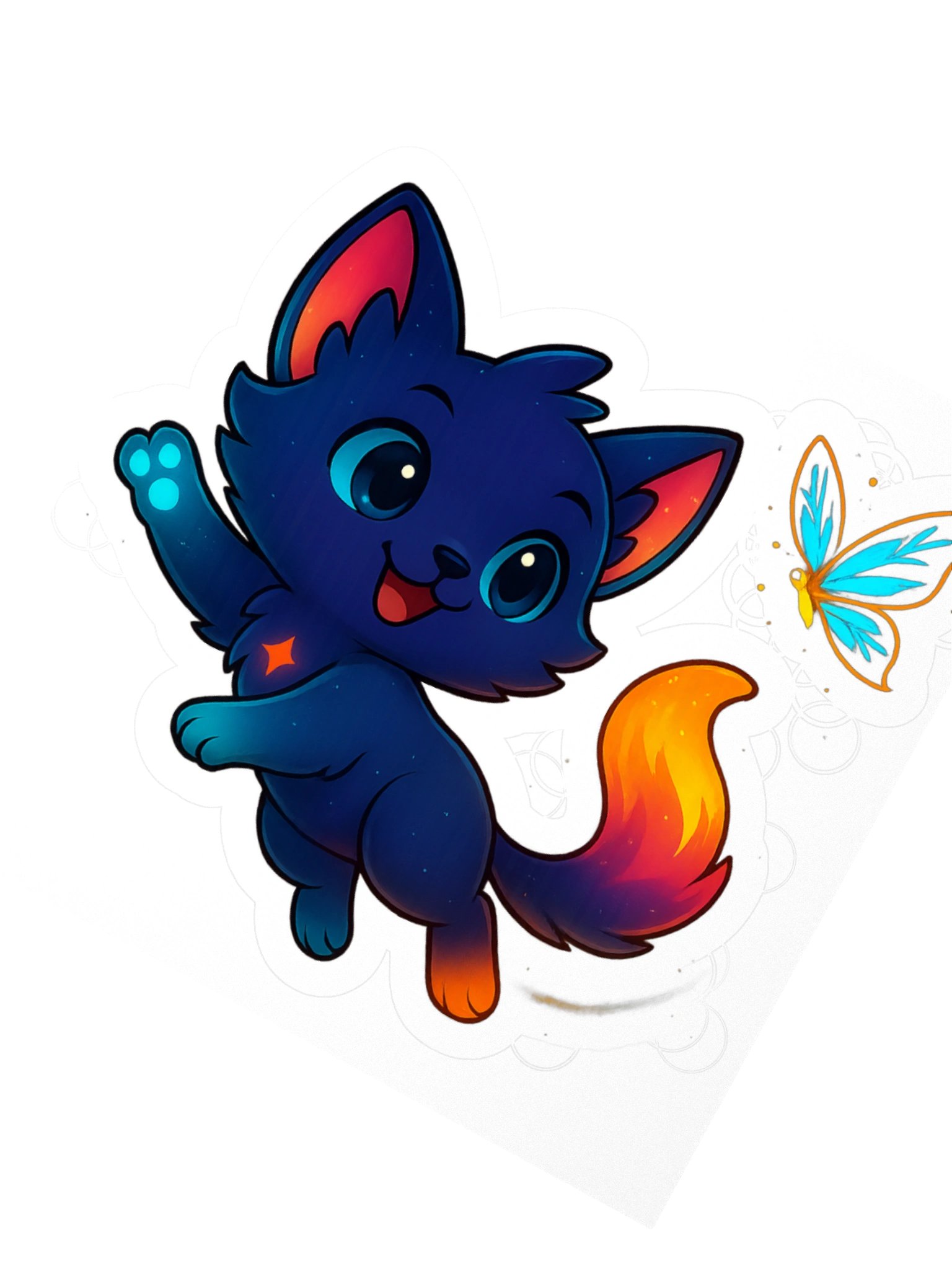 • AKC // Butterfly Glimmerkit Sticker | Glimmerkit Series product image (2)