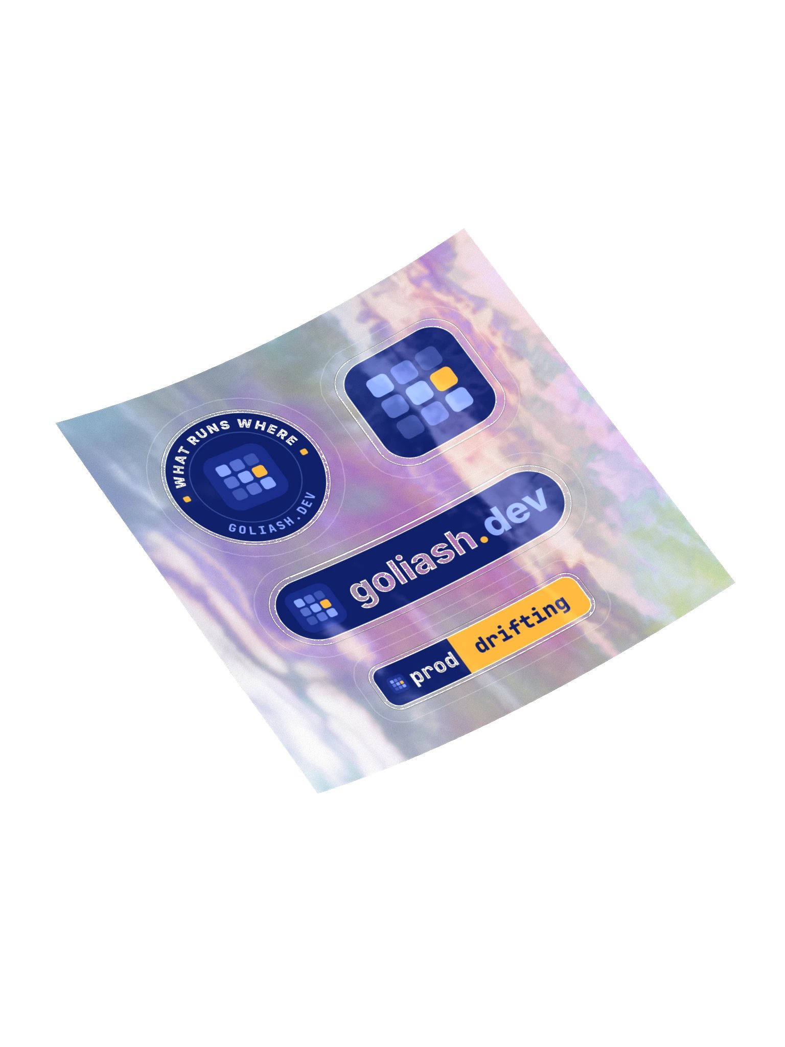 Goliash Holographic Sticker Sheet product image (4)