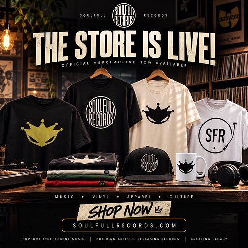 🚨 WE’RE LIVE.

The official SoulFull Records website is now open.

The store is stocked with original merch inspired by the m...