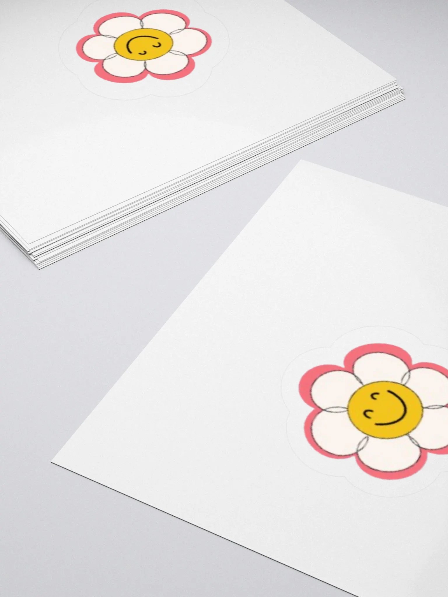 Pink Flower Sticker product image (4)