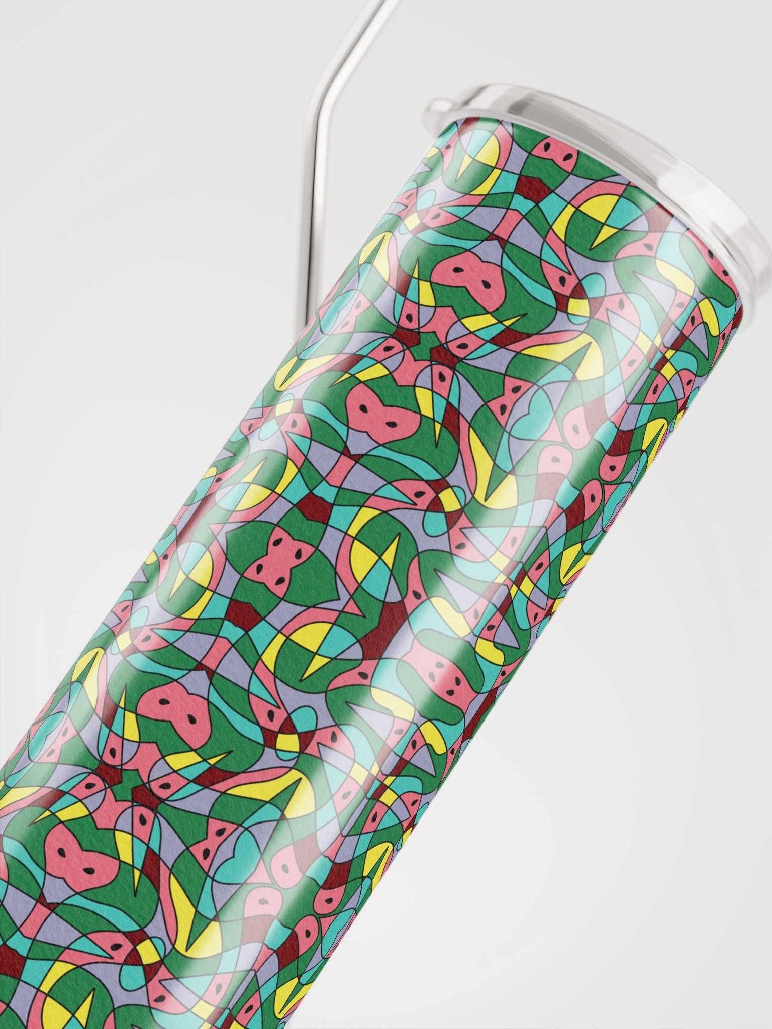 Watermelon Bloom – Stainless Steel Tumbler, 20 oz product image (5)