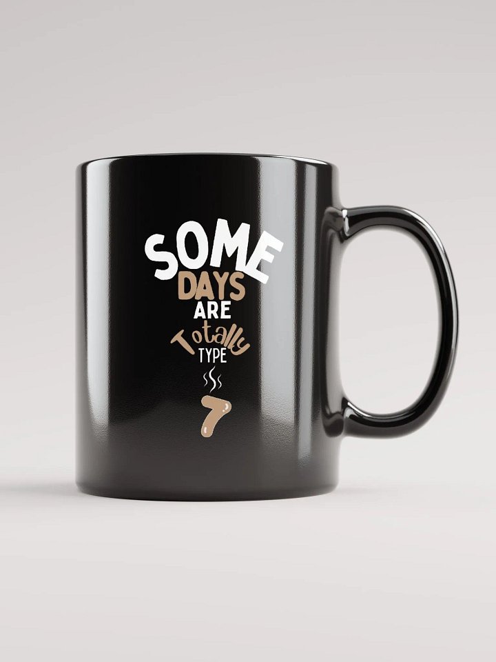 Funny Nurse Black Mug 