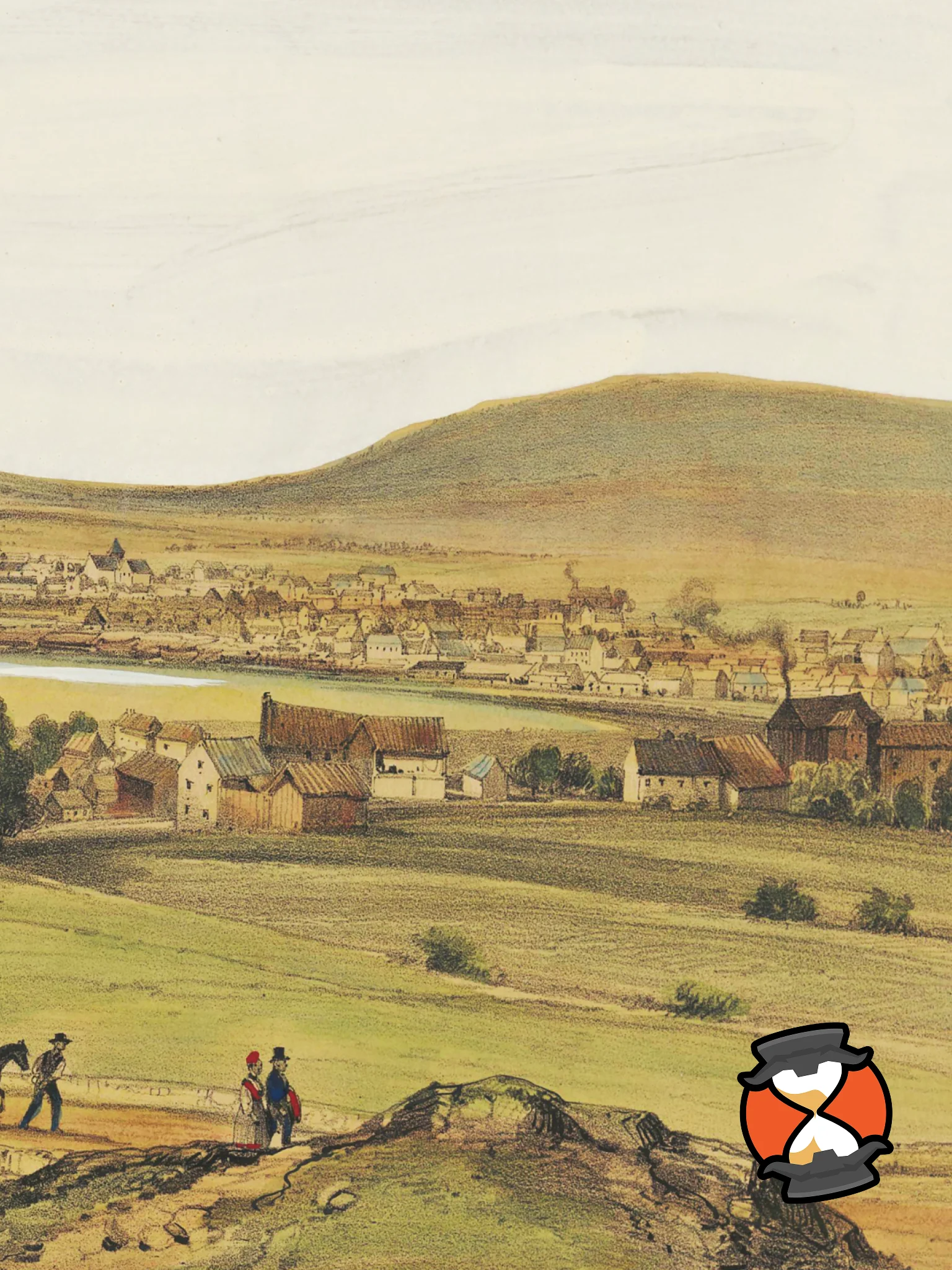 Christiania 1840 (Unframed Poster Print) product image (3)