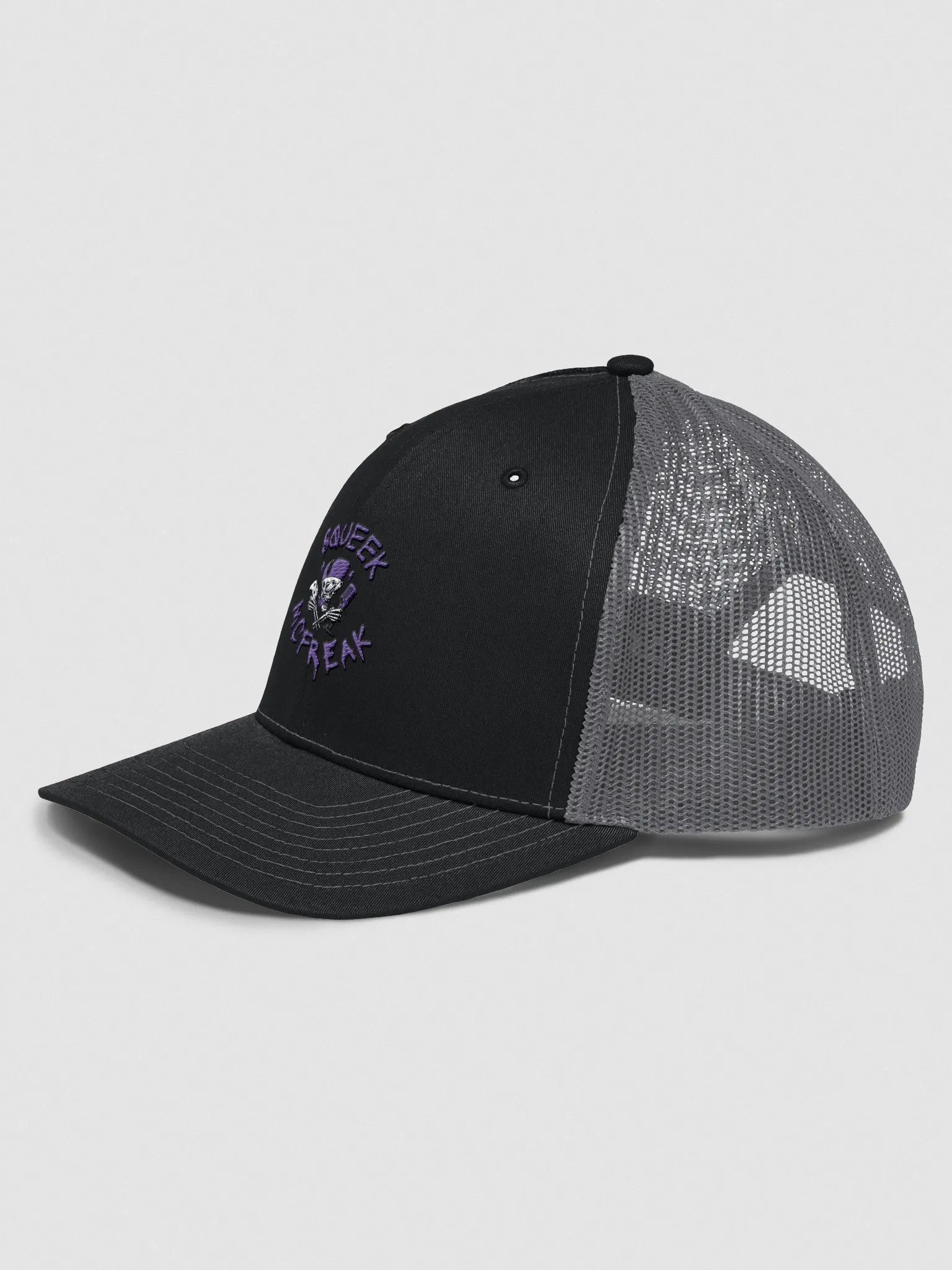 SQUEEK MCFREAK Skeleton Trucker Hat product image (2)