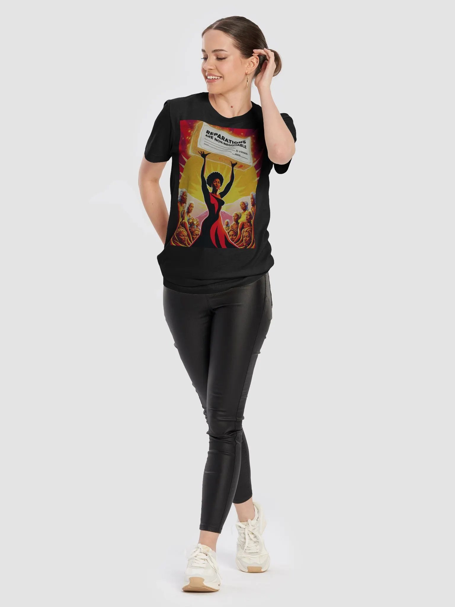 "Cut the Check" Reparations T-Shirt product image (10)