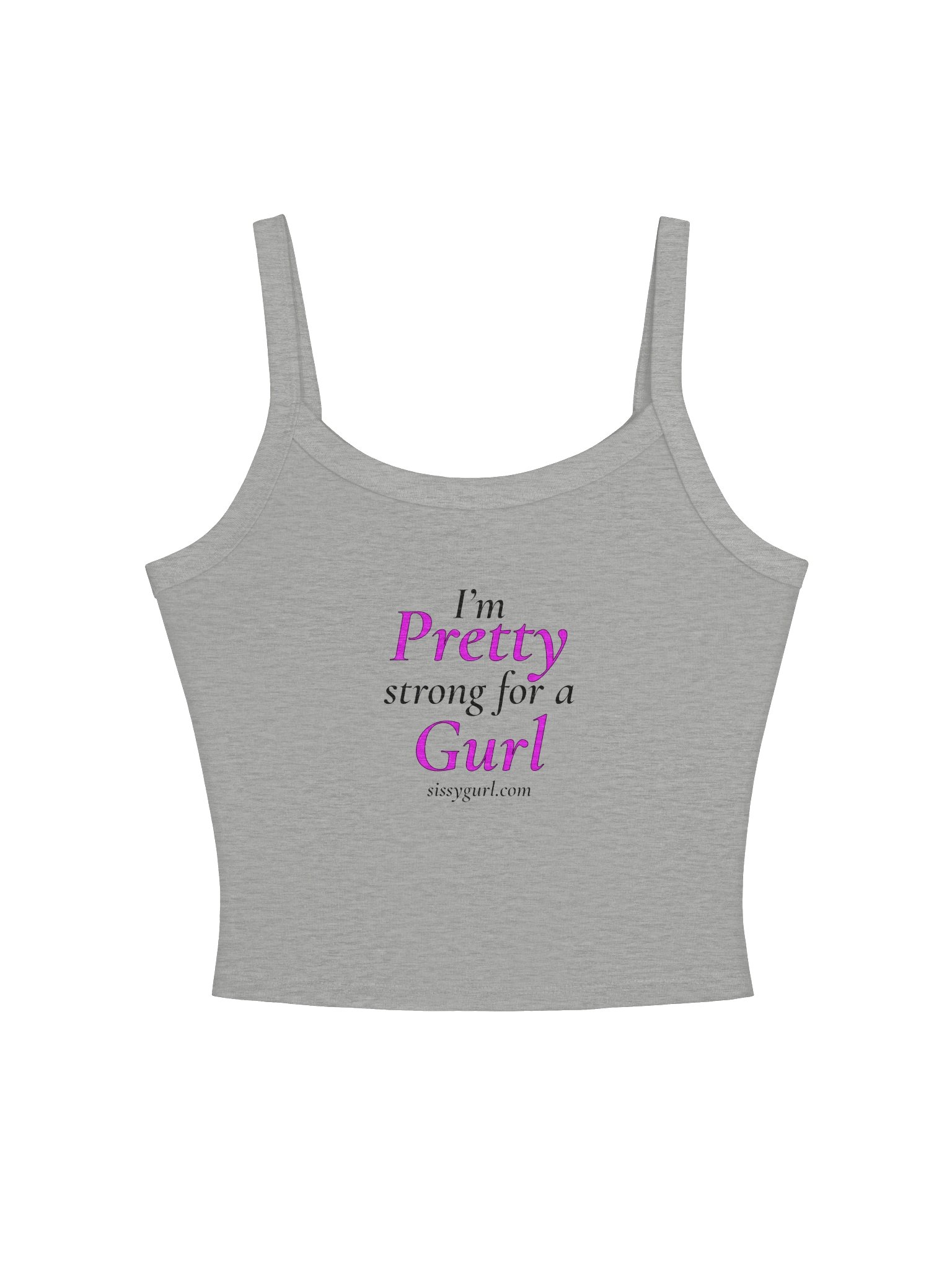 SissyGurl Tank Top Athletic Heather