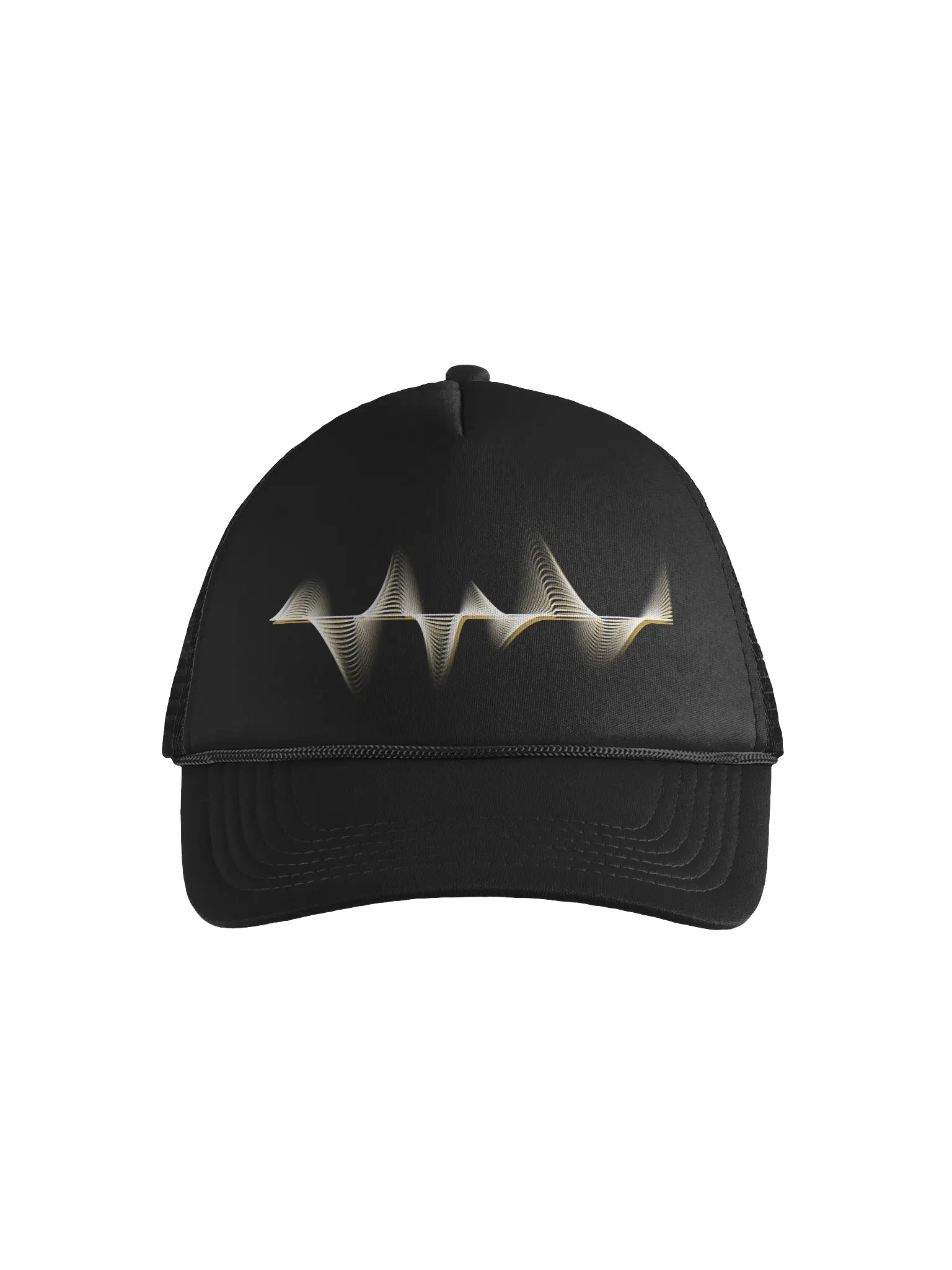 Golden Wave Foam Trucker Hat product image (1)